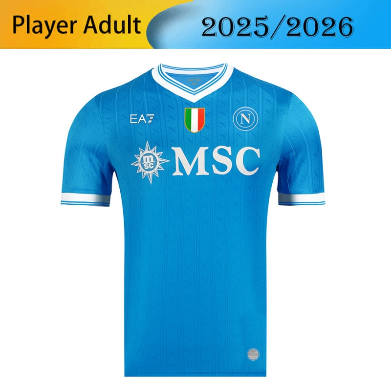 2025/2026 Player Version SSC Napoli Home Football Shirt 1:1 Thai Quality