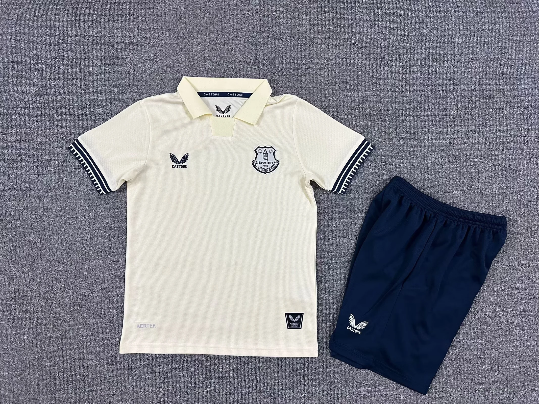 2025/2026 Everton Away Football Shirt Kids Size 1:1 Thai Quality
