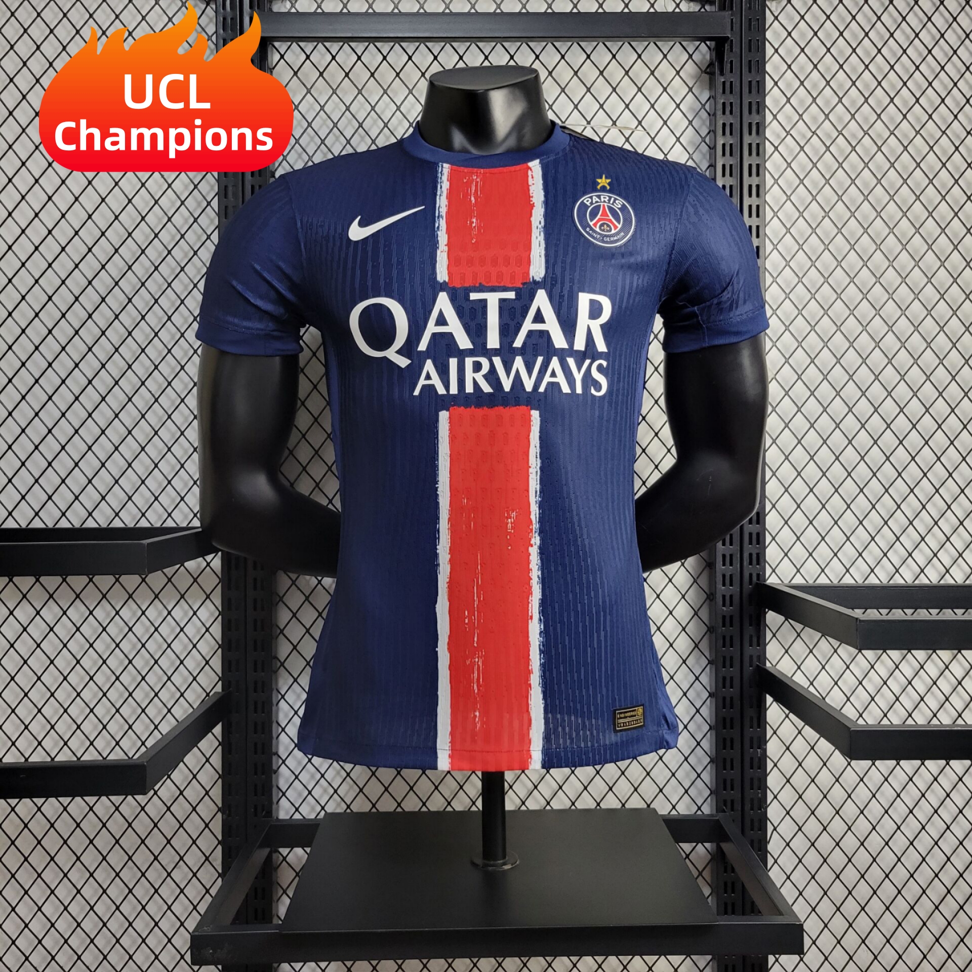 2024/2025 Player Version Paris Saint-Germain Home UCL Champions Football Shirt 1:1 Thai Quality