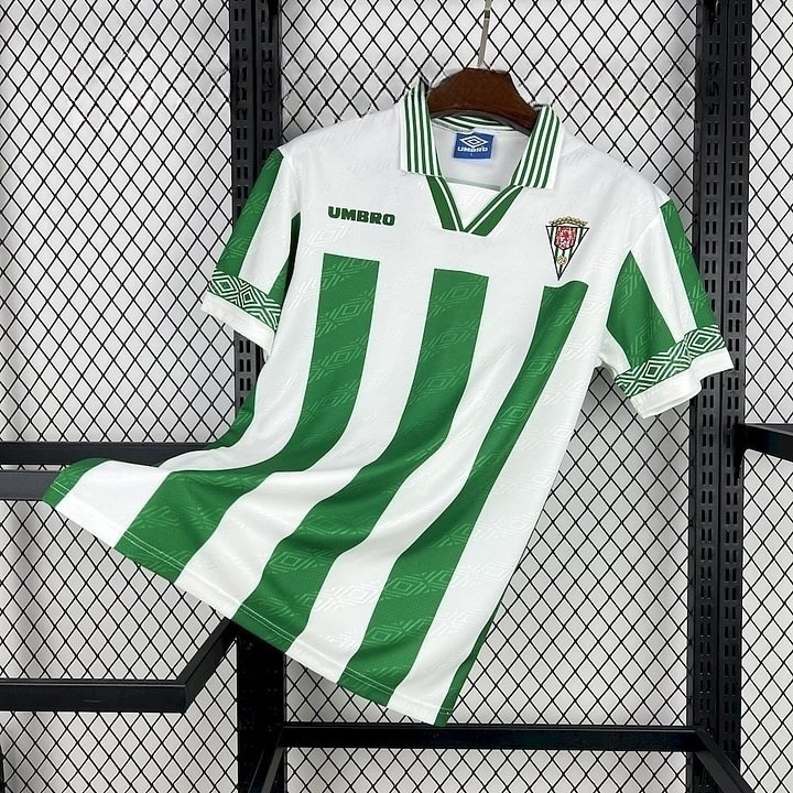 1996/1997 Retro Cordoba CF Home Football Shirt 1:1 Thai Quality