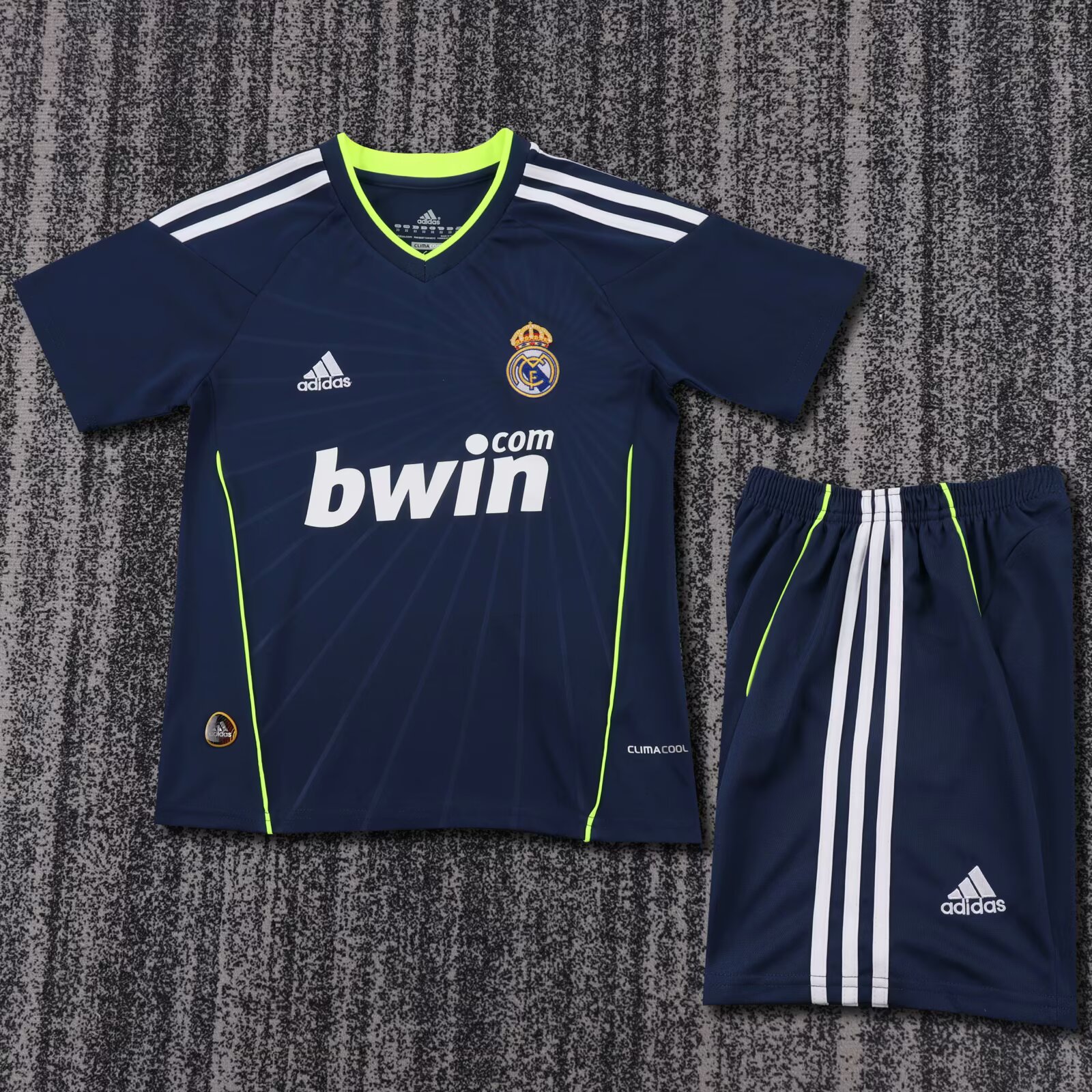 2010/2011 Retro Real Madrid Away Football Shirt Kids Size 1:1 Thai Quality