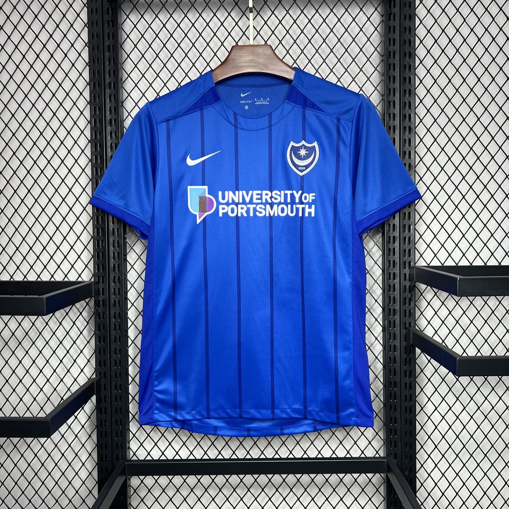 2024/2025 Portsmouth Home Football Shirt 1:1 Thai Quality