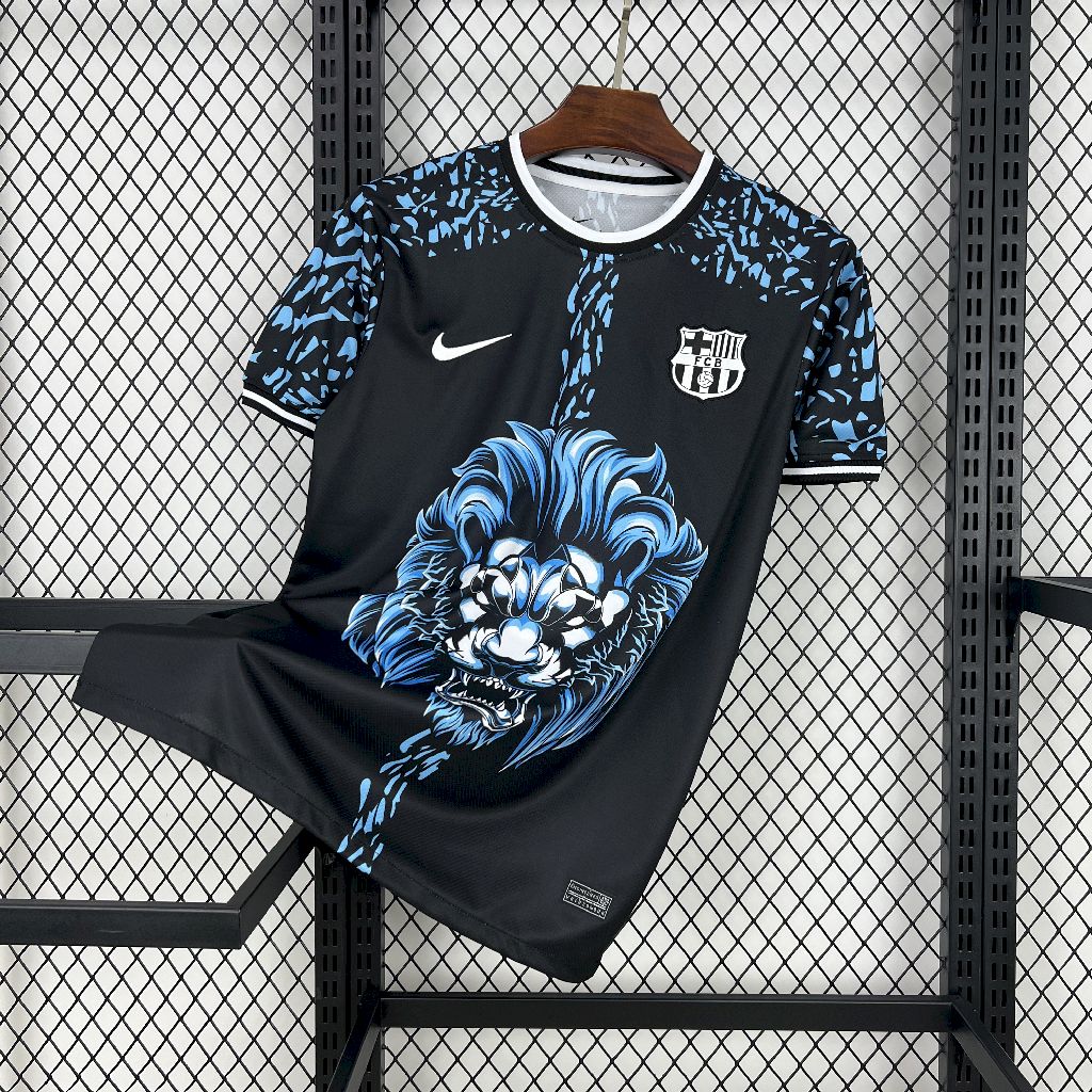 2024/2025 Barcelona Black Lion Special Edition Football Shirt 1:1 Thai Quality