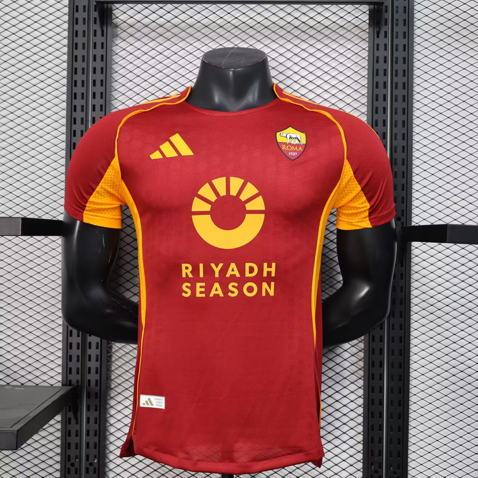 2025/2026 Player Version AS Roma Home Football Shirt 1:1 Thai Quality