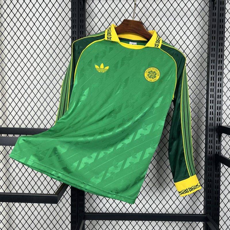 0d89205718c0e70f700032bd3ce8523d 2024/2025 Long Sleeve Celtic Special Edition Football Shirt 1:1 Thai Quality