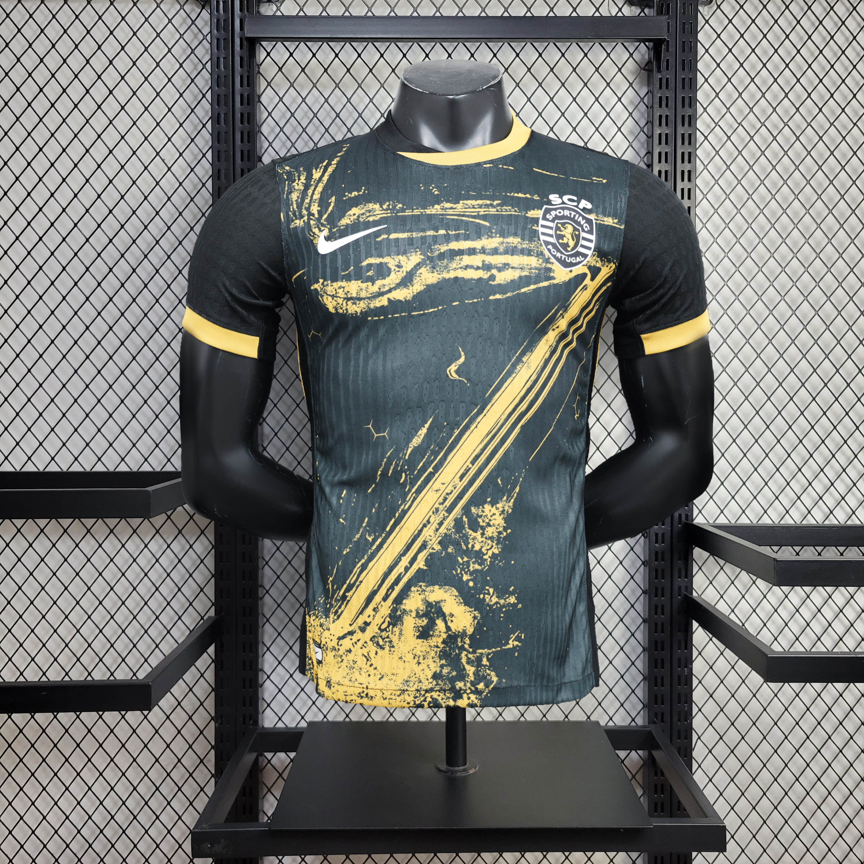2024/2025 Player Version Sporting Lisbon Third Away Football Shirt 1:1 Thai Quality