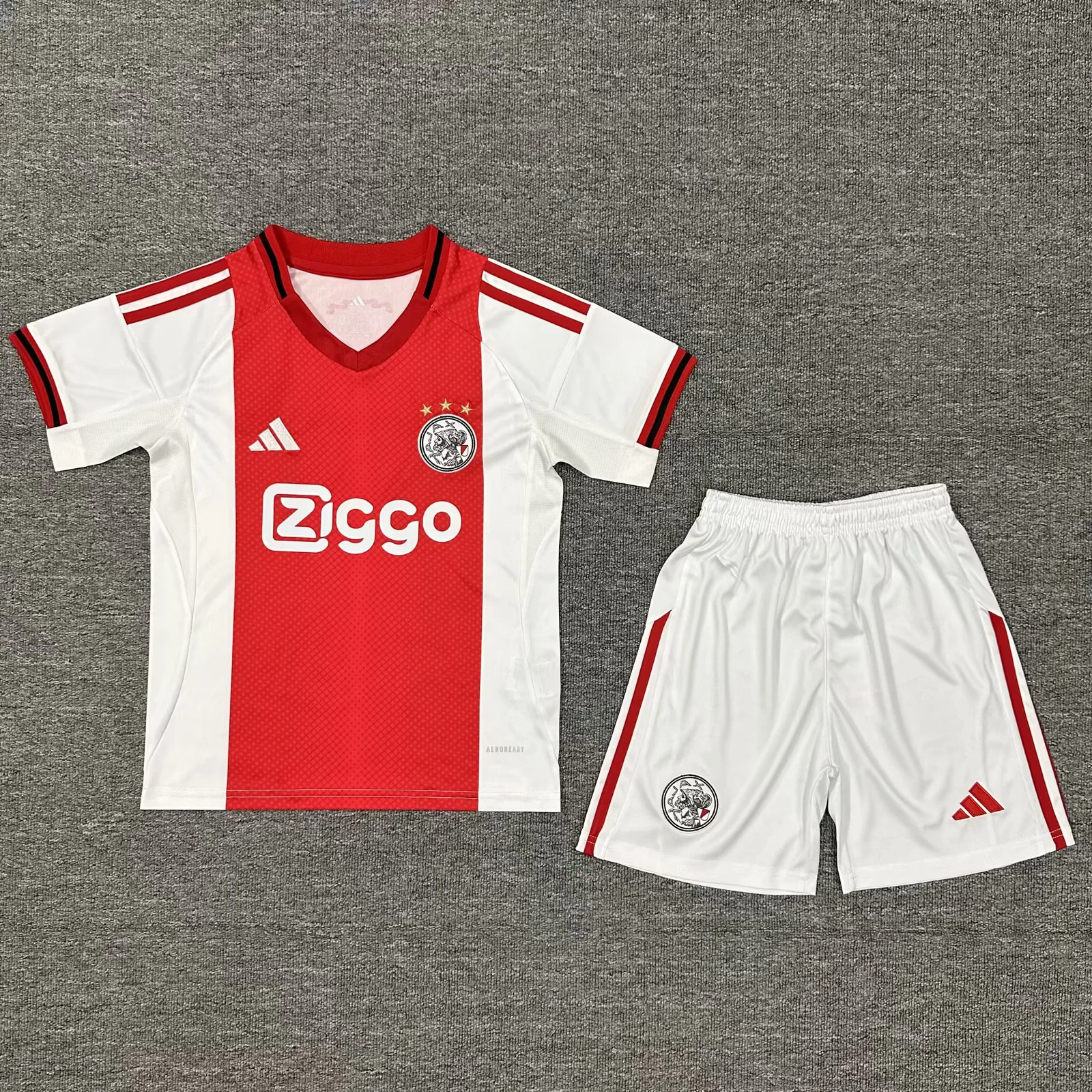 2025/2026 Ajax Home Football Shirt Kids Size 1:1 Thai Quality