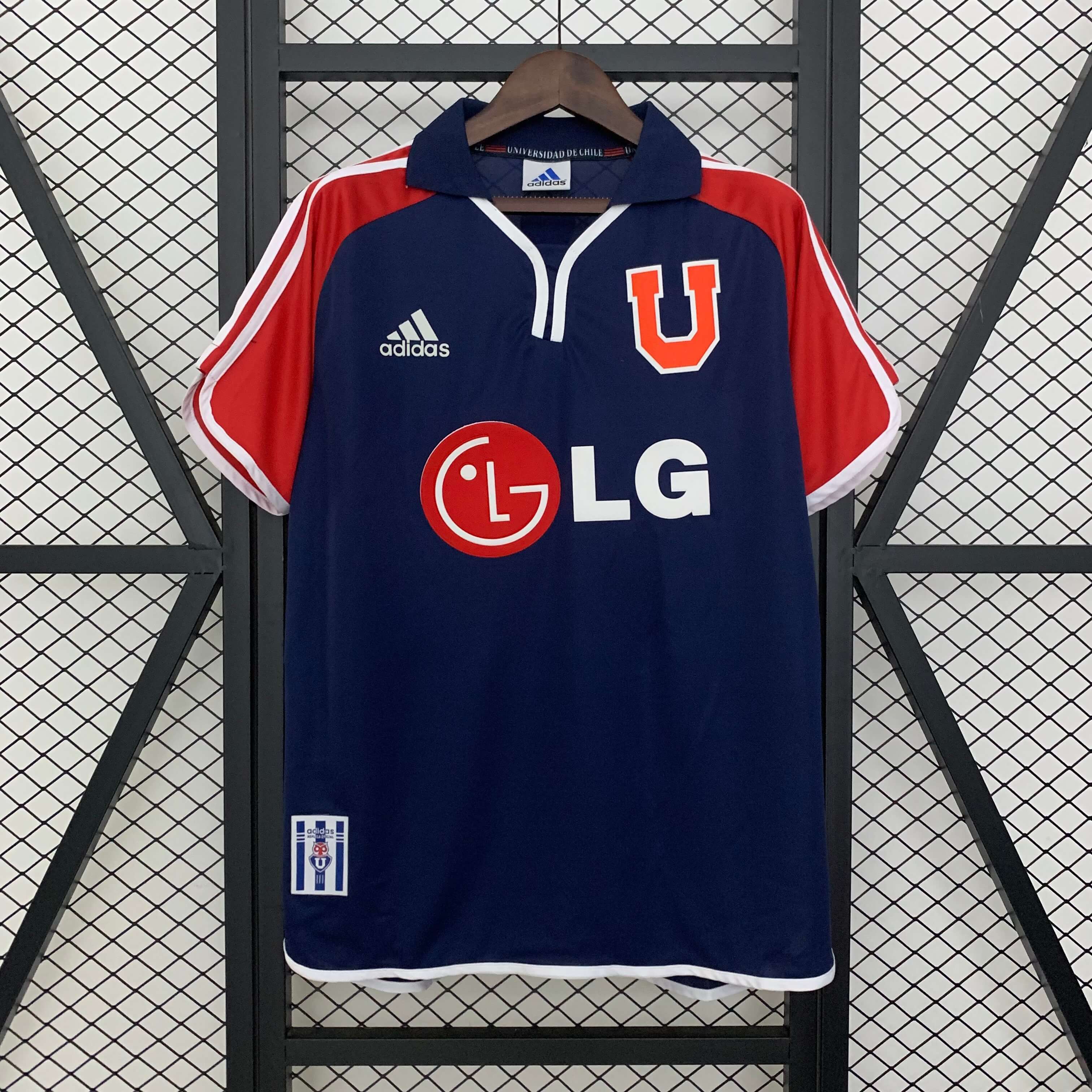 2001/2002 Retro Universidad de Chile Home Football Shirt 1:1 Thai Quality