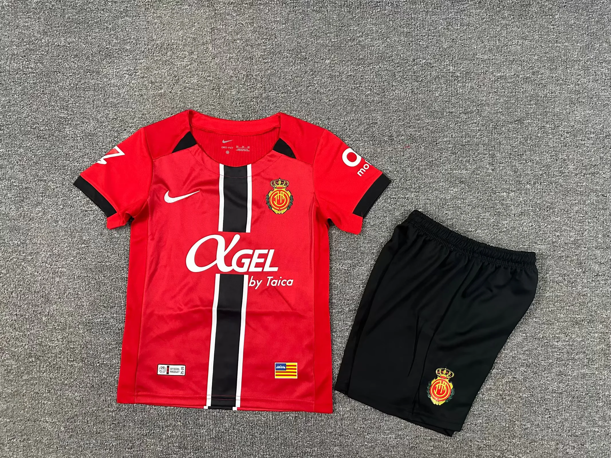 2025/2026 RCD Mallorca Home Football Shirt Kids Size 1:1 Thai Quality