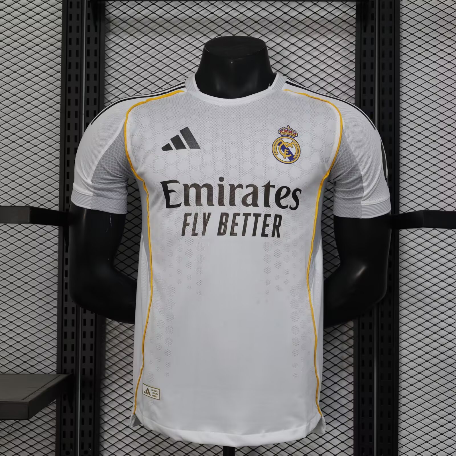2025/2026 Player Version Real Madrid Home Football Shirt 1:1 Thai Quality