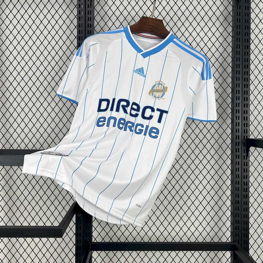 2009/2010 Retro Olympique Marseille Home Football Shirt 1:1 Thai Quality