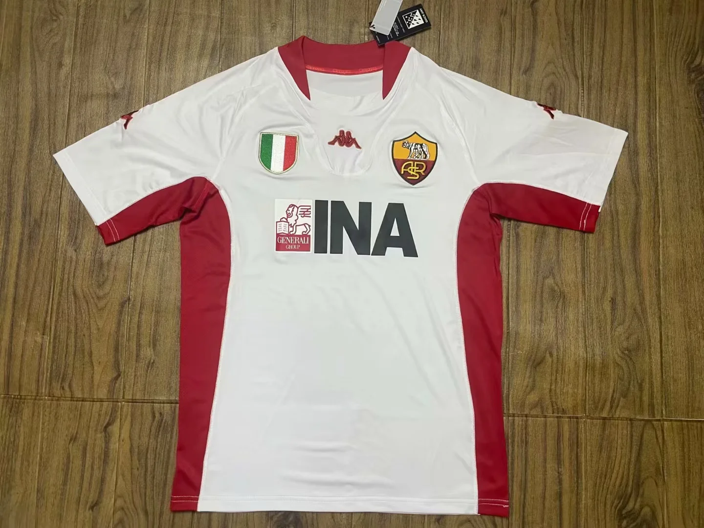 2001/2002 Retro AS Roma Away Football Shirt 1:1 Thai Quality