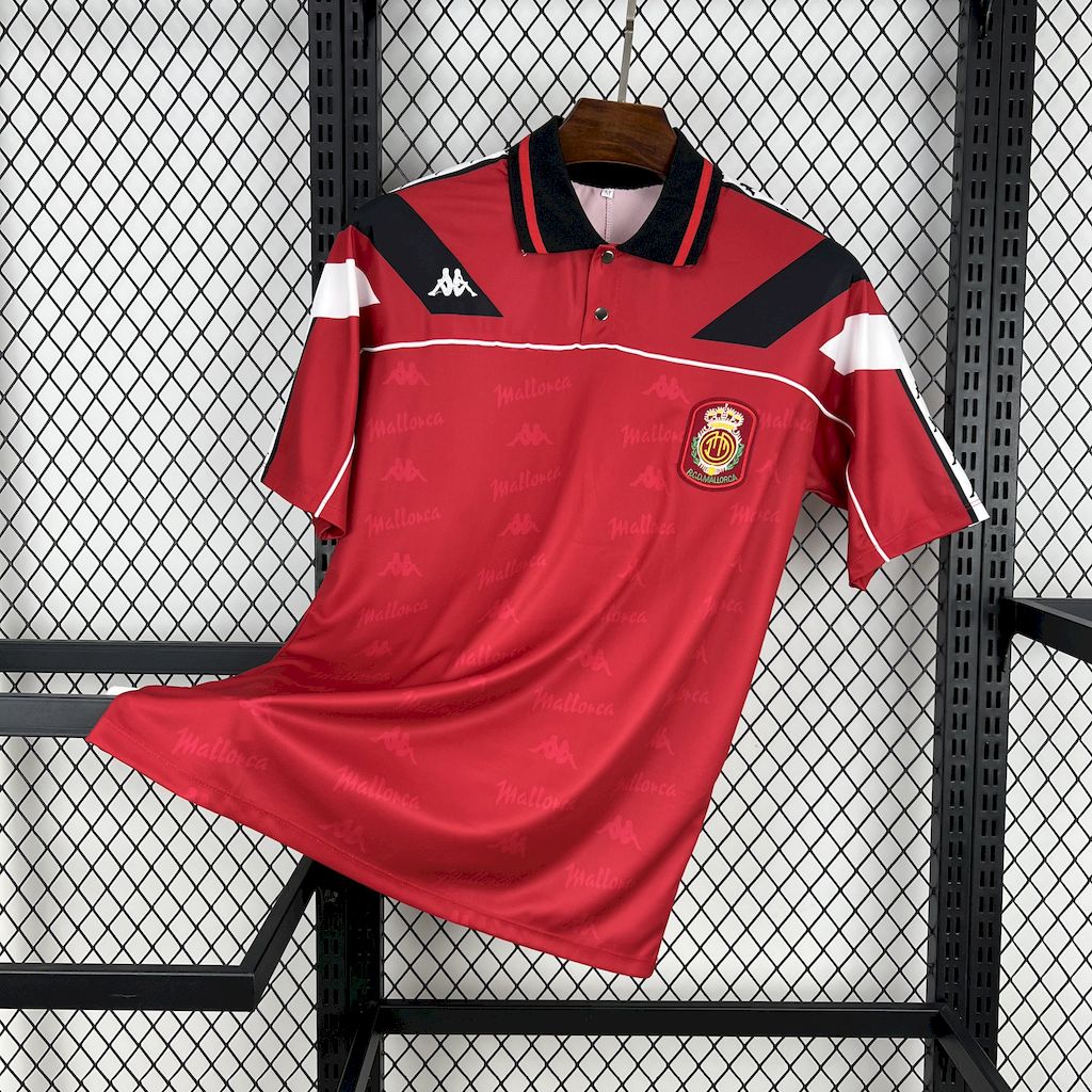 1994/1995 Retro RCD Mallorca Red Football Shirt 1:1 Thai Quality