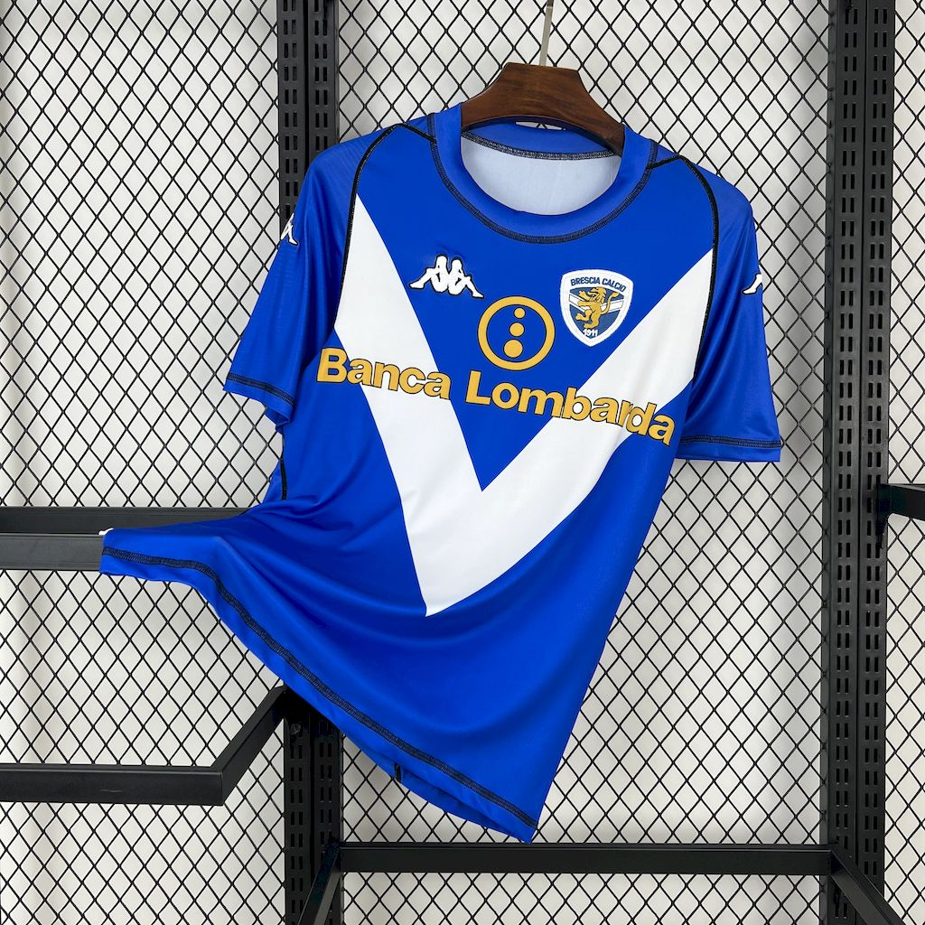 2003/2004 Retro Brescia Home Football Shirt 1:1 Thai Quality