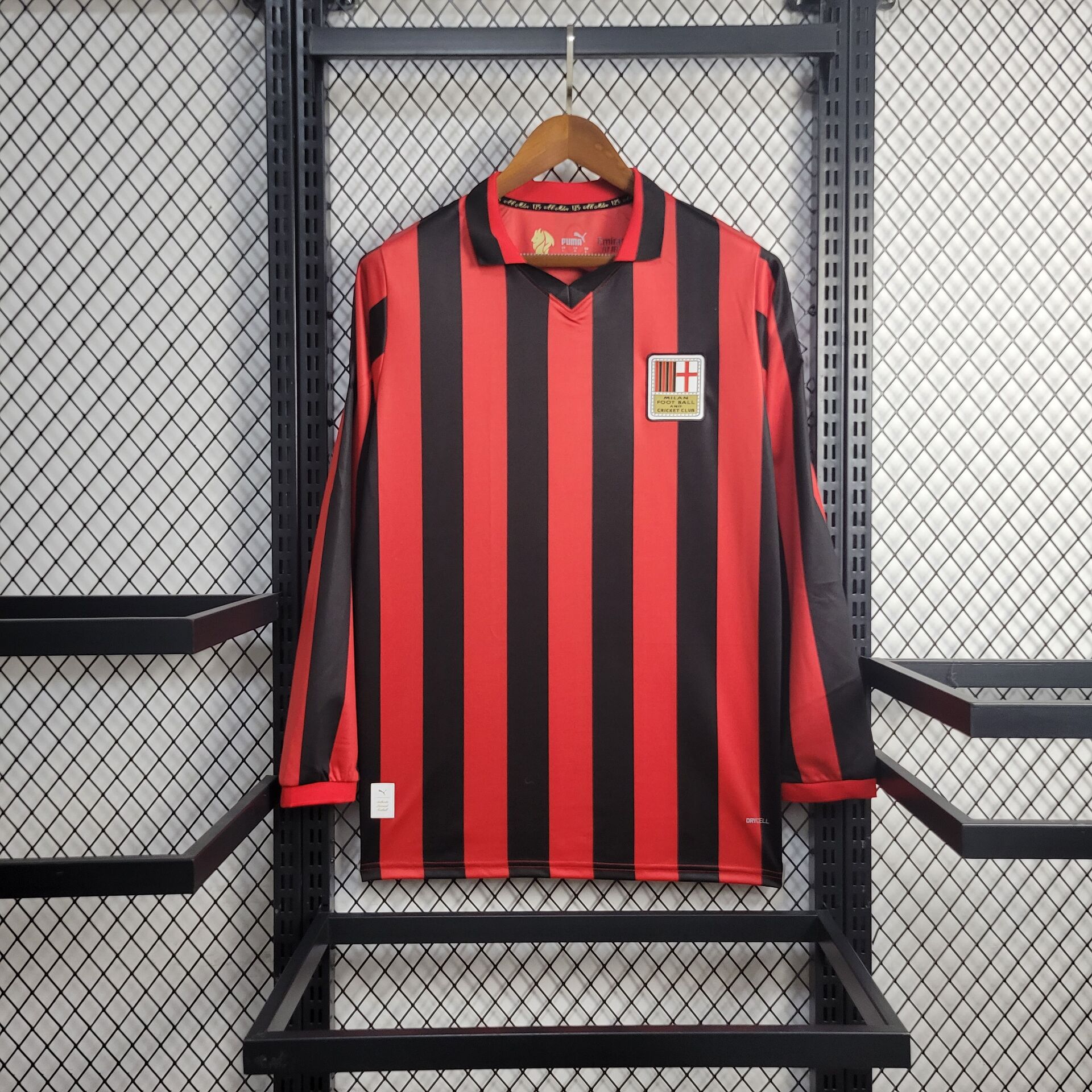 2024/2025 Long Sleeve AC Milan 125th Anniversary Football Shirt 1:1 Thai Quality