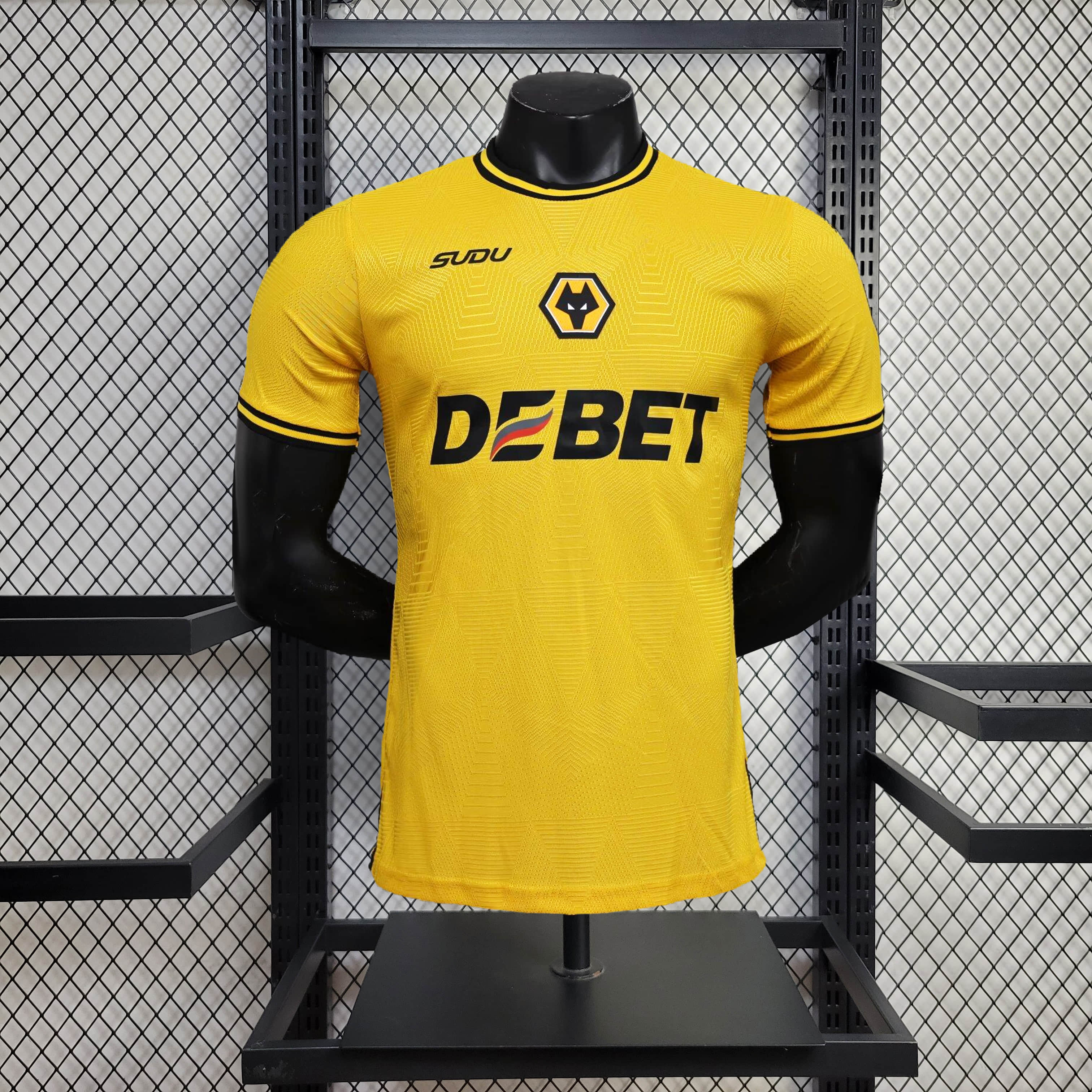 2024/2025 Player Version Wolverhampton Home Football Shirt 1:1 Thai Quality