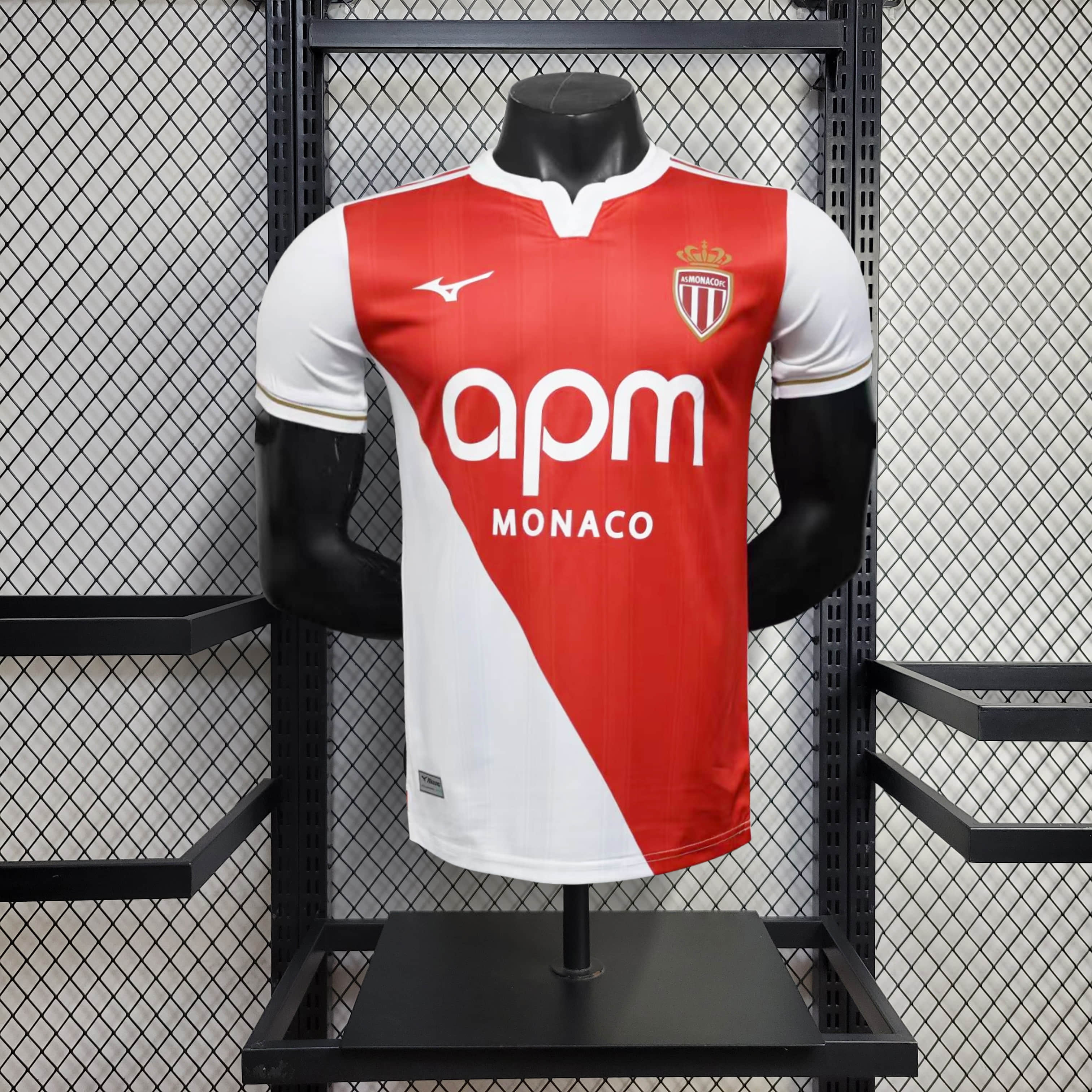 2025/2026 Player Version AS Monaco Home Football Shirt 1:1 Thai Quality