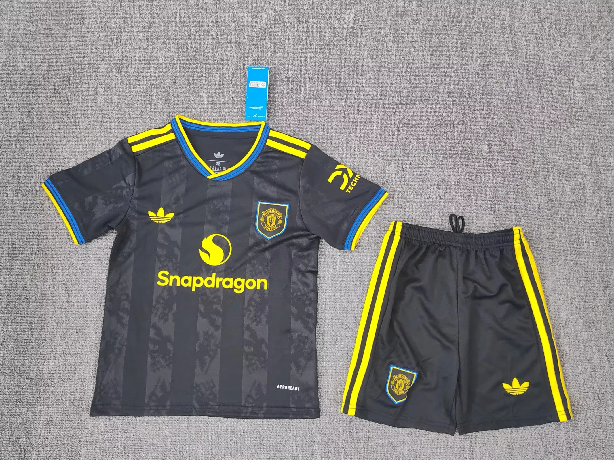 2025/2026 Manchester United Third Away Football Shirt Kids Size 1:1 Thai Quality