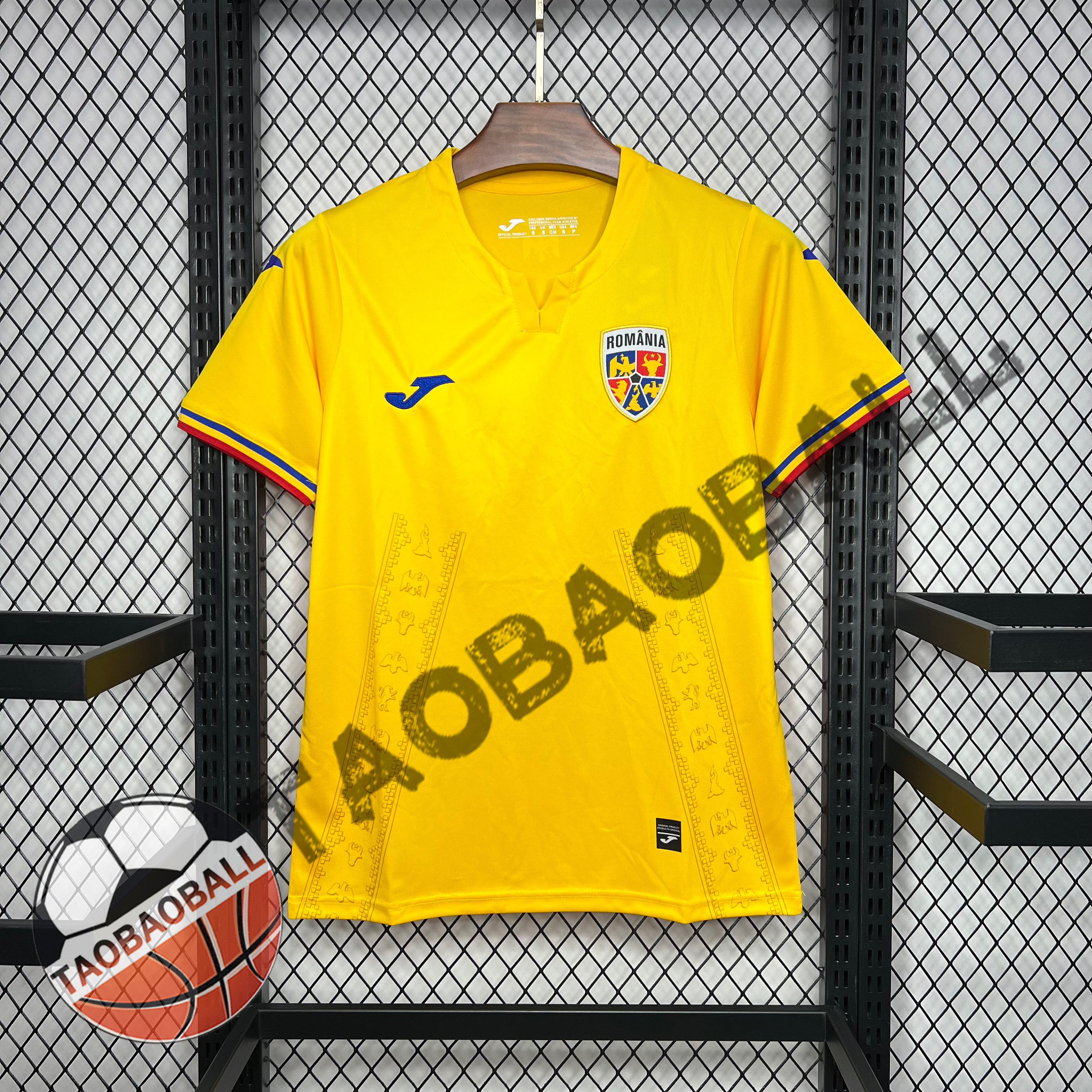 2024 Romania Home Football Shirt 1:1 Thai Quality