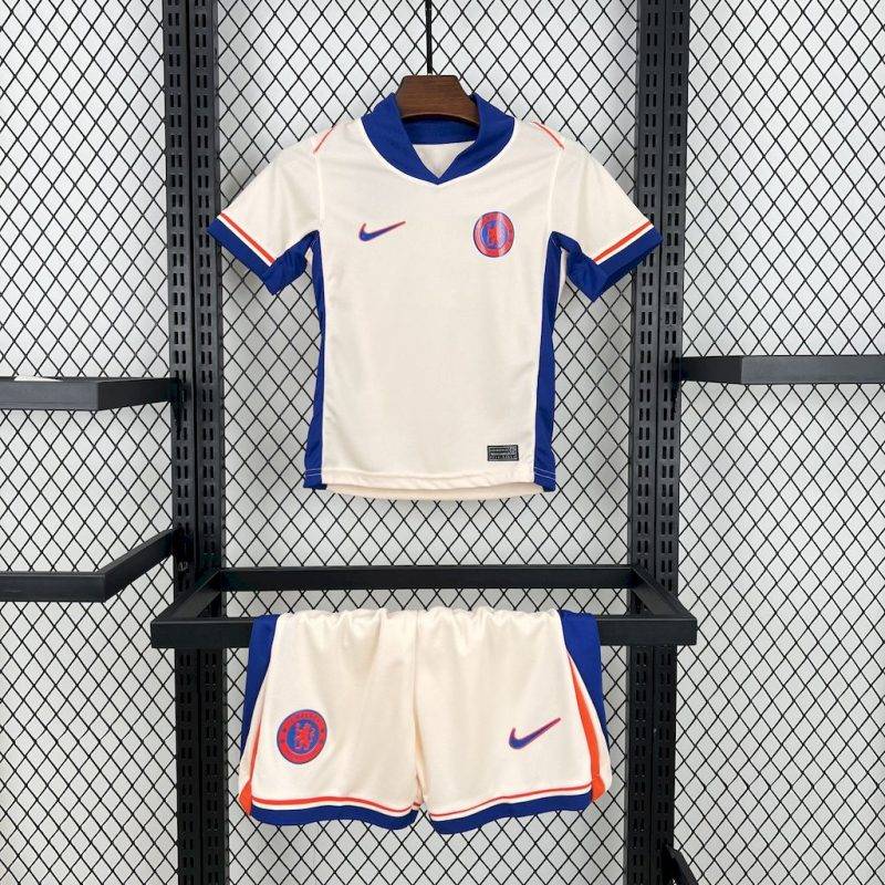 1845158212b9a647178647fad949eaba 2024/2025 Chelsea Away Football Shirt Kids Size 1:1 Thai Quality
