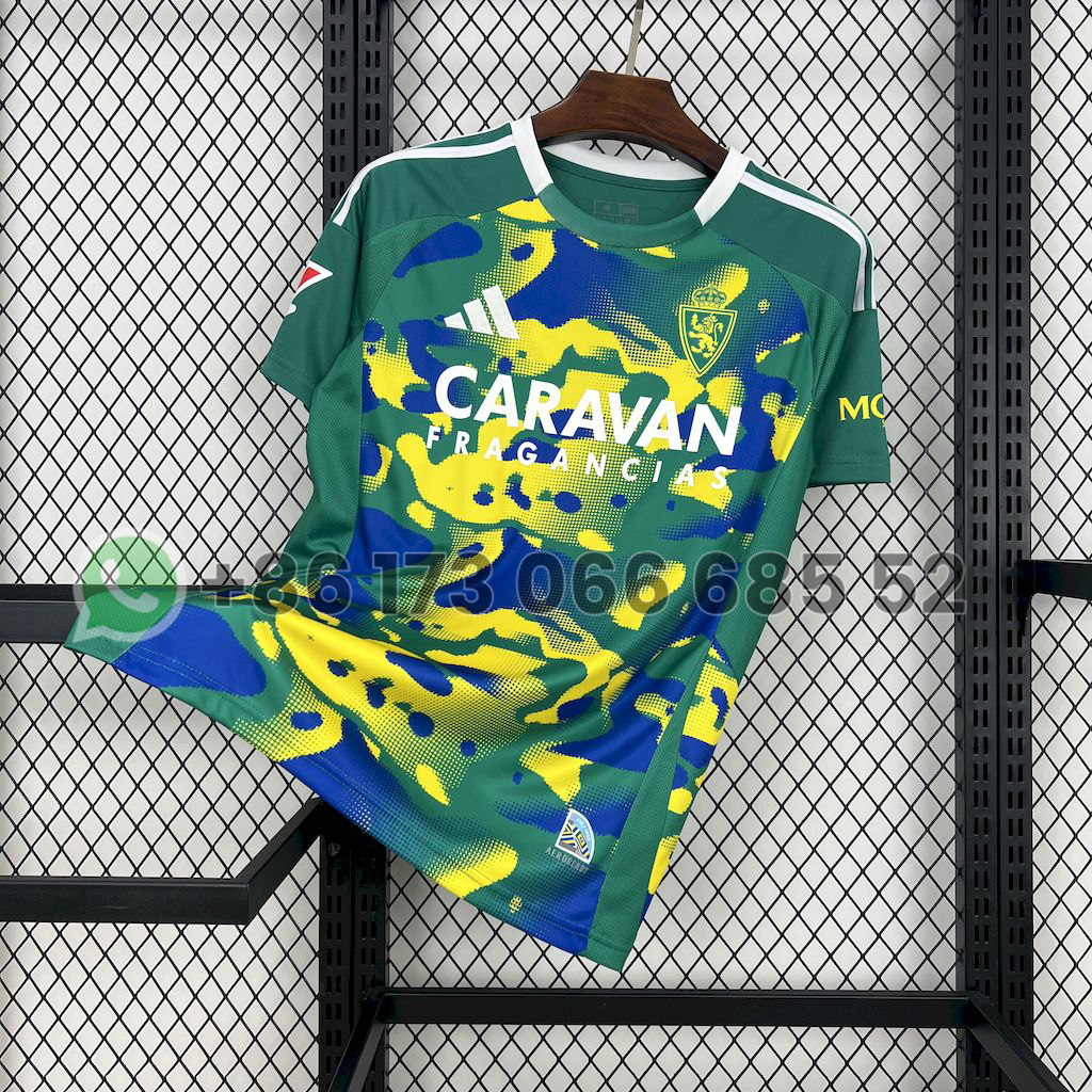 2024/2025 Real Zaragoza Fourth Away Football Shirt 1:1 Thai Quality