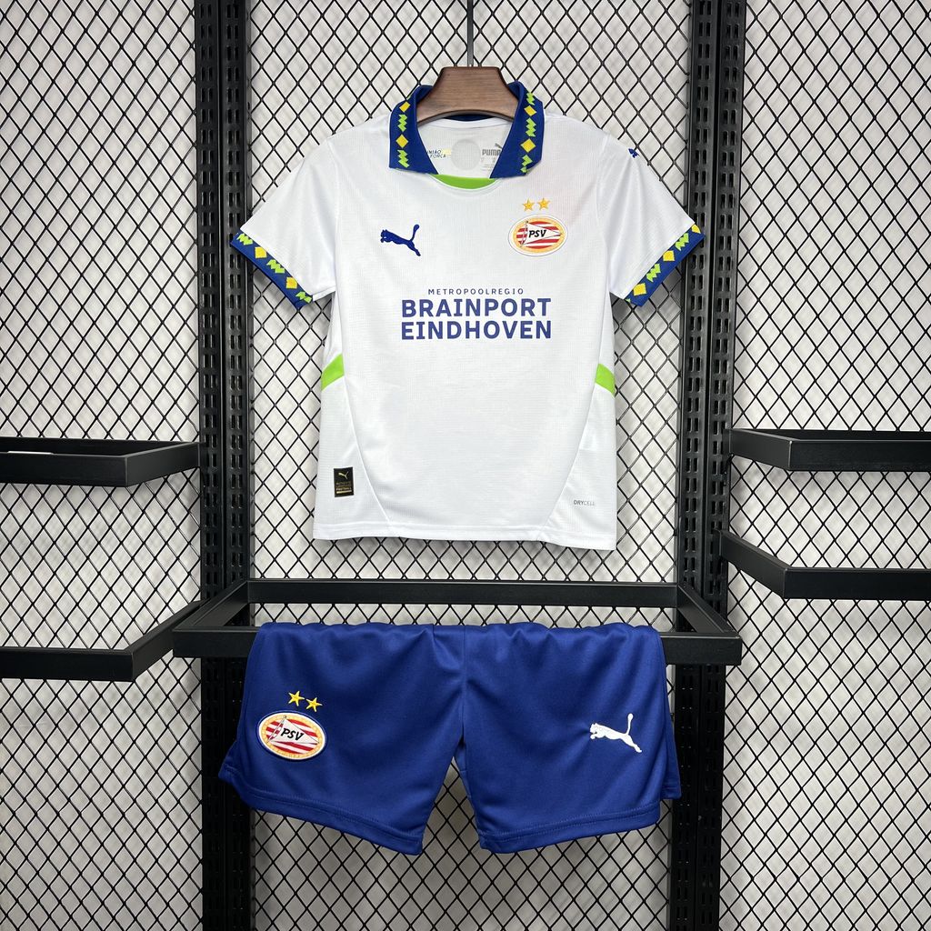 2024/2025 Eindhoven Third Away Football Shirt Kids Size 1:1 Thai Quality