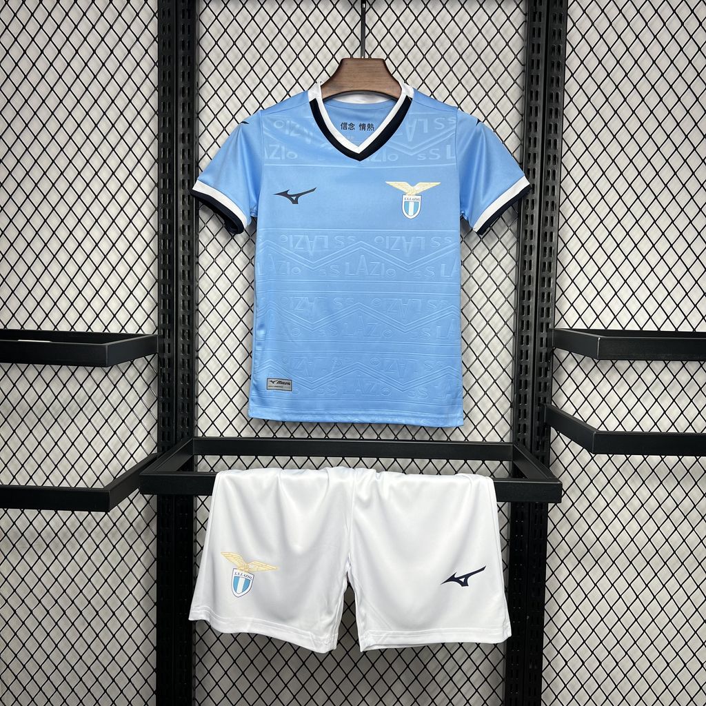 2024/2025 Lazio Home Football Shirt Kids Size 1:1 Thai Quality