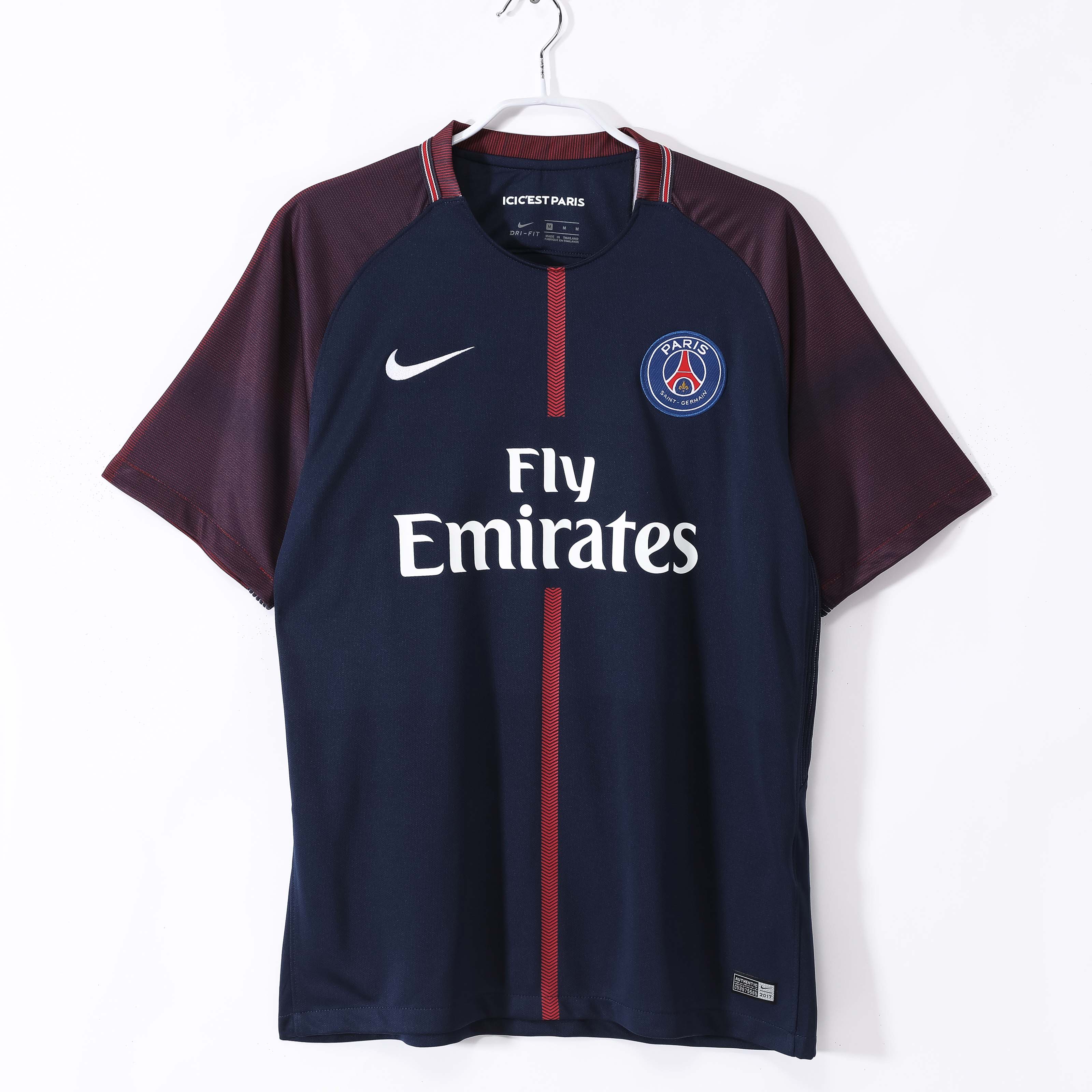 2017/2018 Retro Paris Saint-Germain Home Football Shirt 1:1 Thai Quality