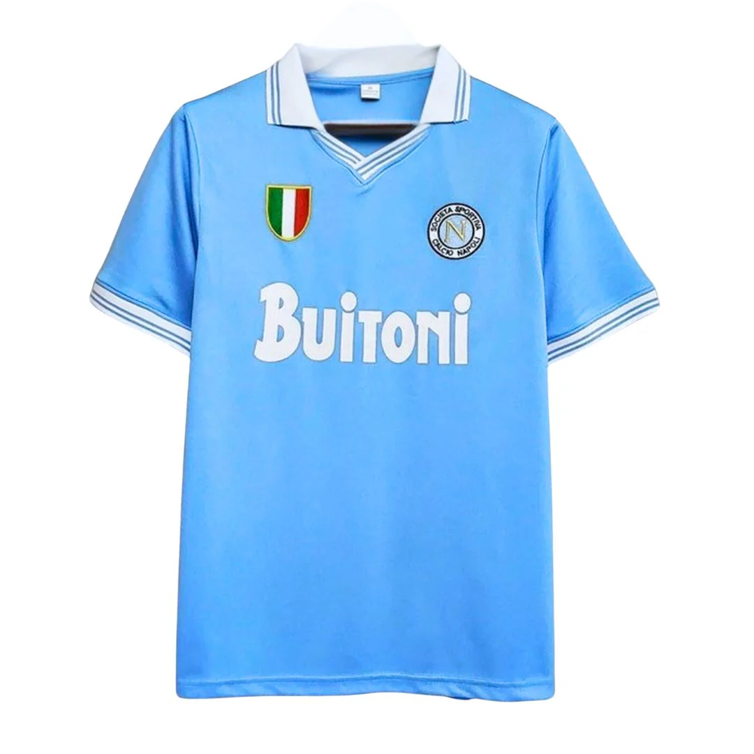 1986/1987 Retro Napoli Home Football Shirt 1:1 Thai Quality