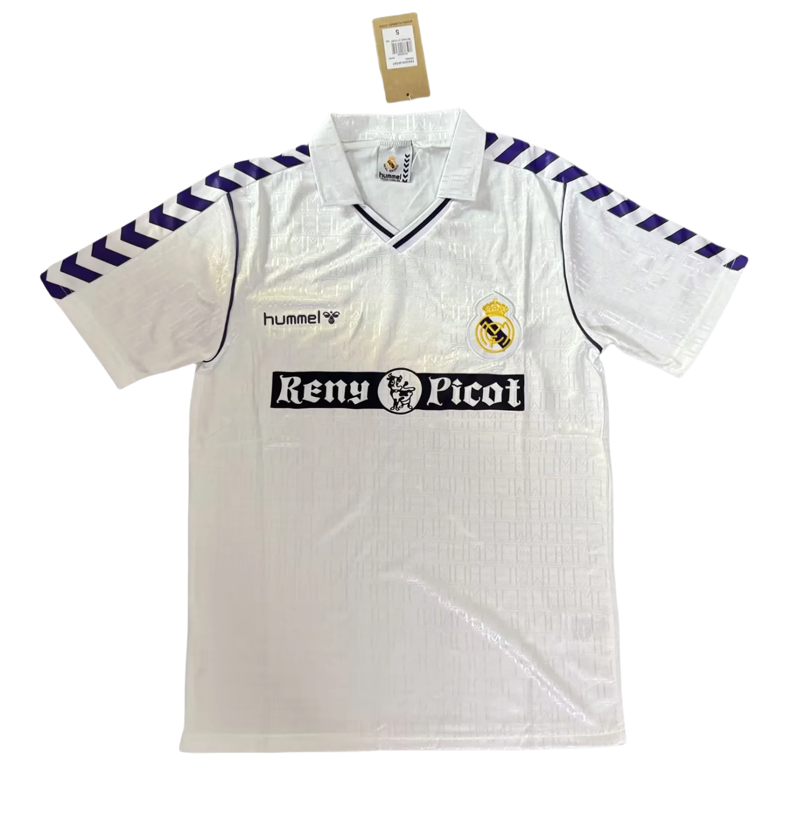 1989/1990 Retro Real Madrid Home Football Shirt 1:1 Thai Quality