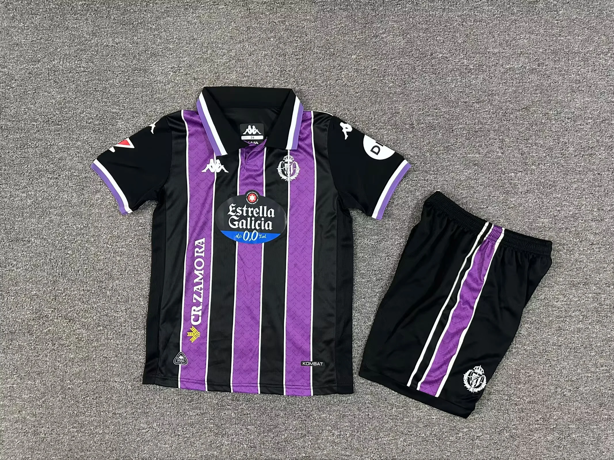 2025/2026 Valladolid Away Football Shirt Kids Size 1:1 Thai Quality