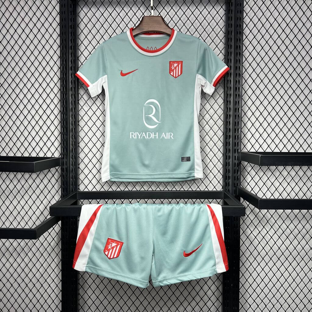 2024/2025 Atletico Madrid Away Football Shirt Kids Size 1:1 Thai Quality