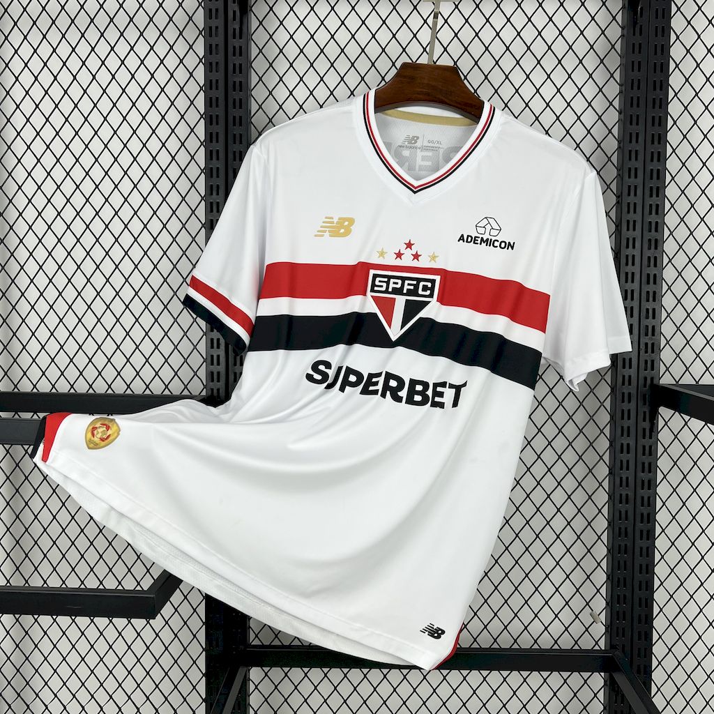 2025/2026 São PauloHome Football Shirt 1:1 Thai Quality