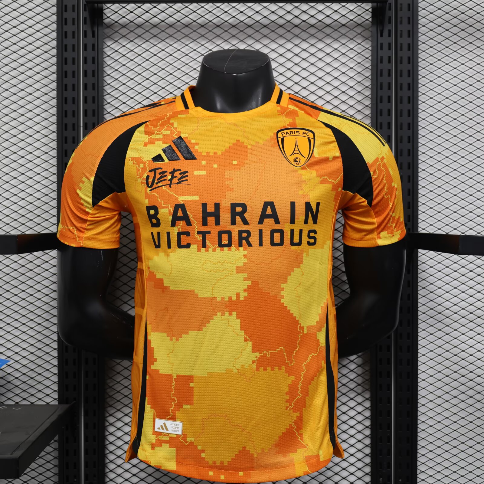 2025/2026 Player Version Paris FC Third Away Football Shirt 1:1 Thai Quality