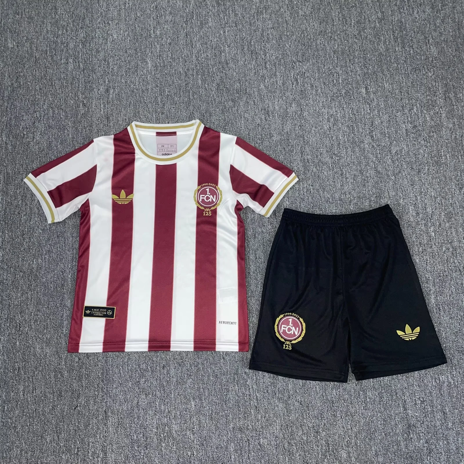 2025/2026 1. FC Nürnberg 125th Anniversary Football Shirt Kids Size 1:1 Thai Quality