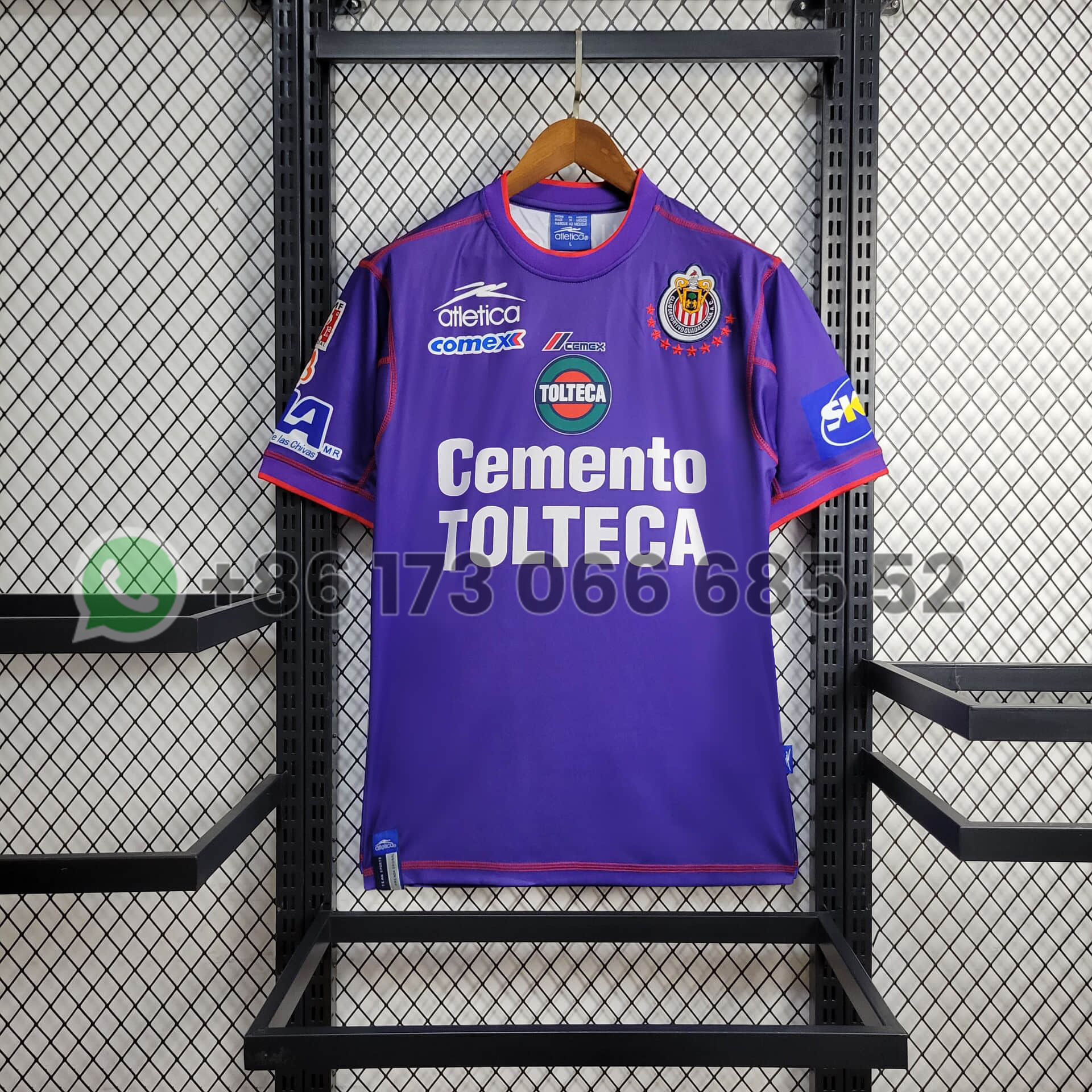 2002/2003 Retro Chivas de Guadalajara Away Football Shirt 1:1 Thai Quality