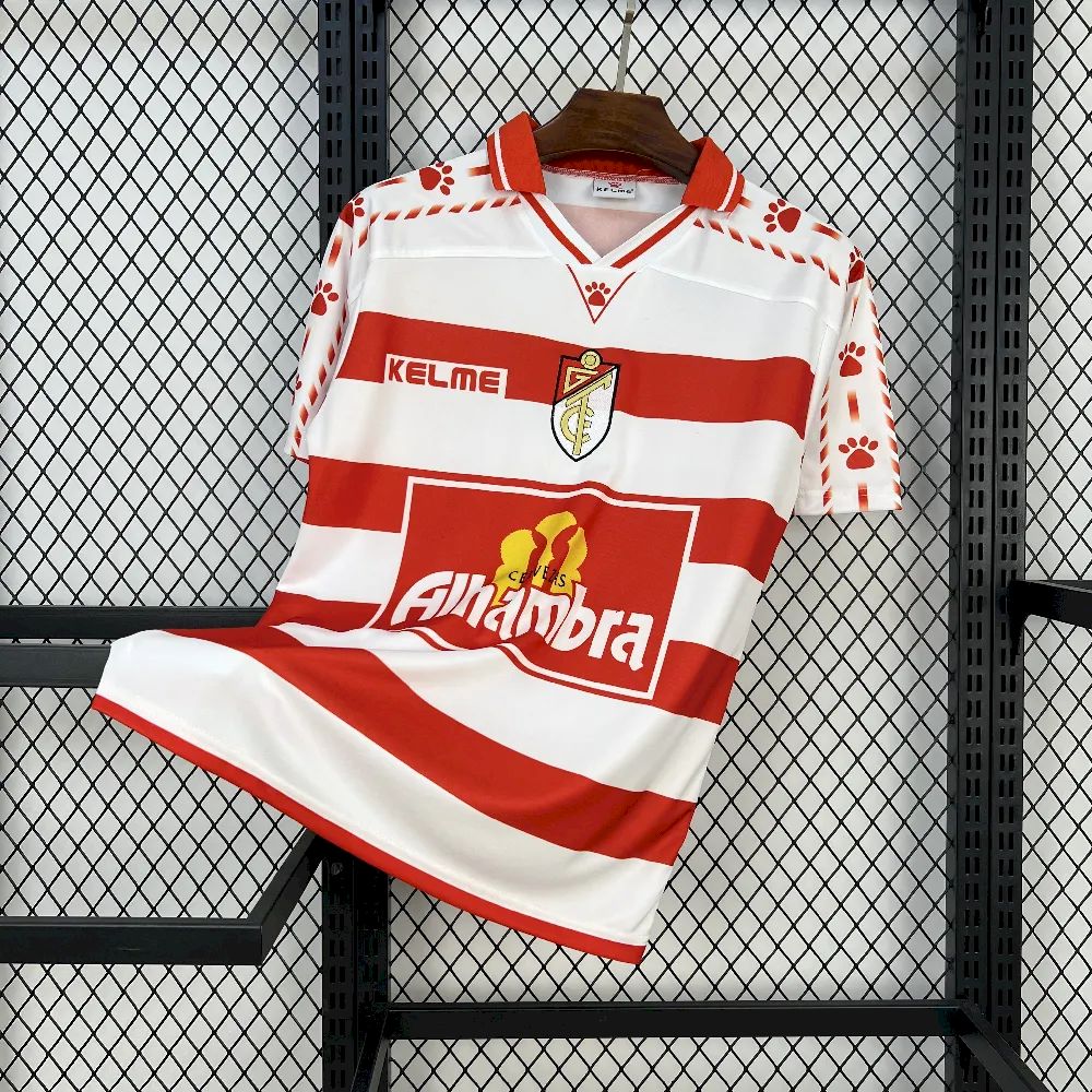 1997/1998 Retro Granada Home Football Shirt 1:1 Thai Quality
