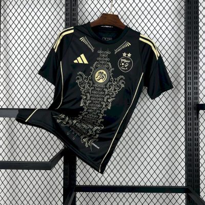 2024 Algeria Black Football Shirt 1:1 Thai Quality
