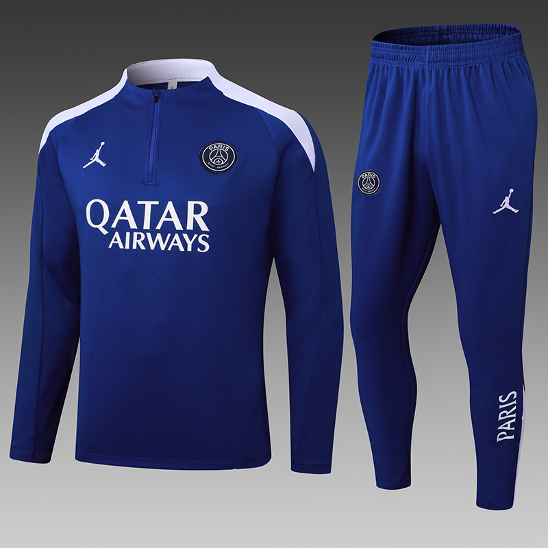 2025/2026 Paris Saint-Germain Half-Pull Training Suit Football Shirt 1:1 Thai Quality Set