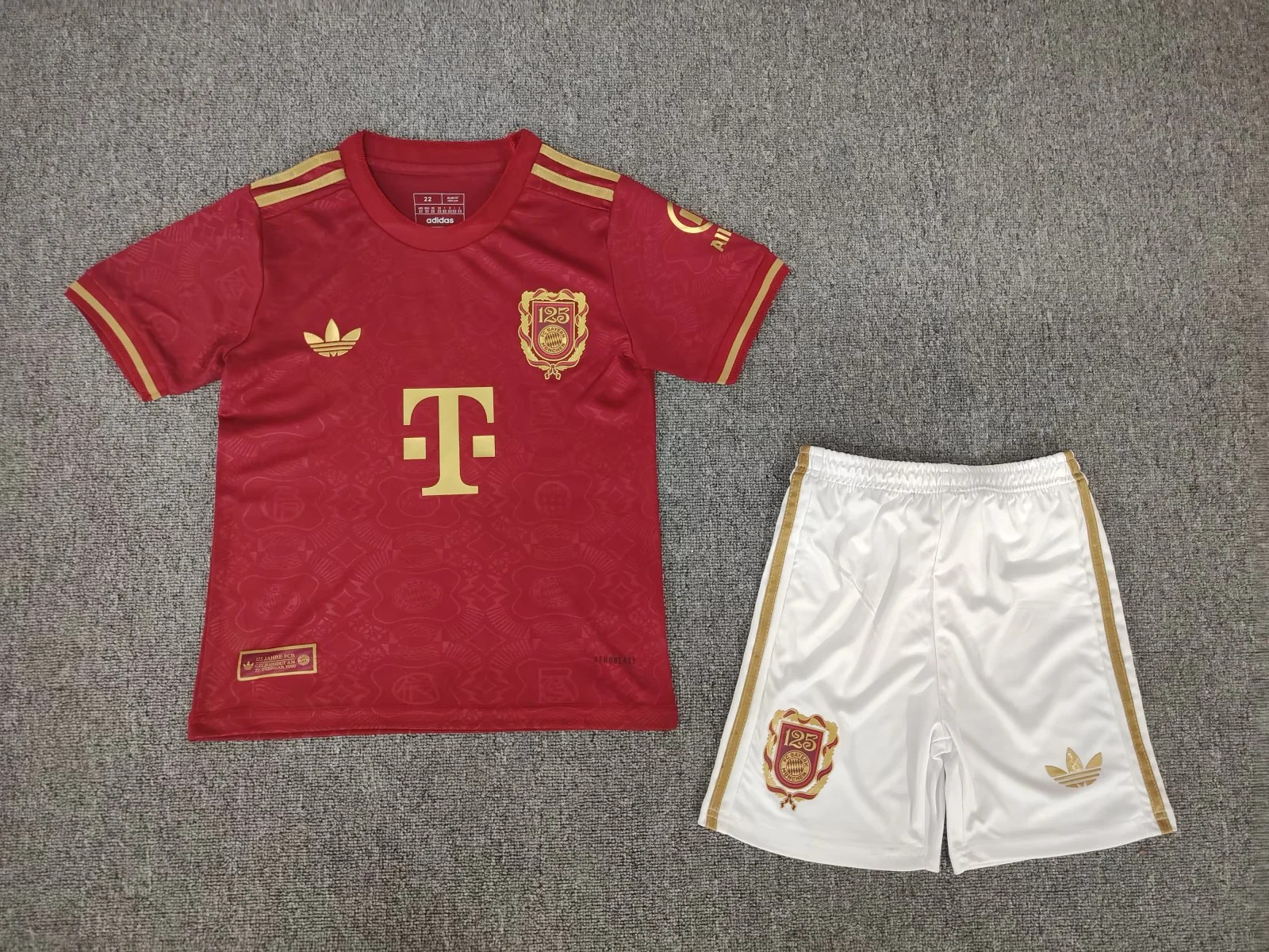 2025/2026 Bayern Munchen 125th Anniversary Football Shirt Kids Size 1:1 Thai Quality