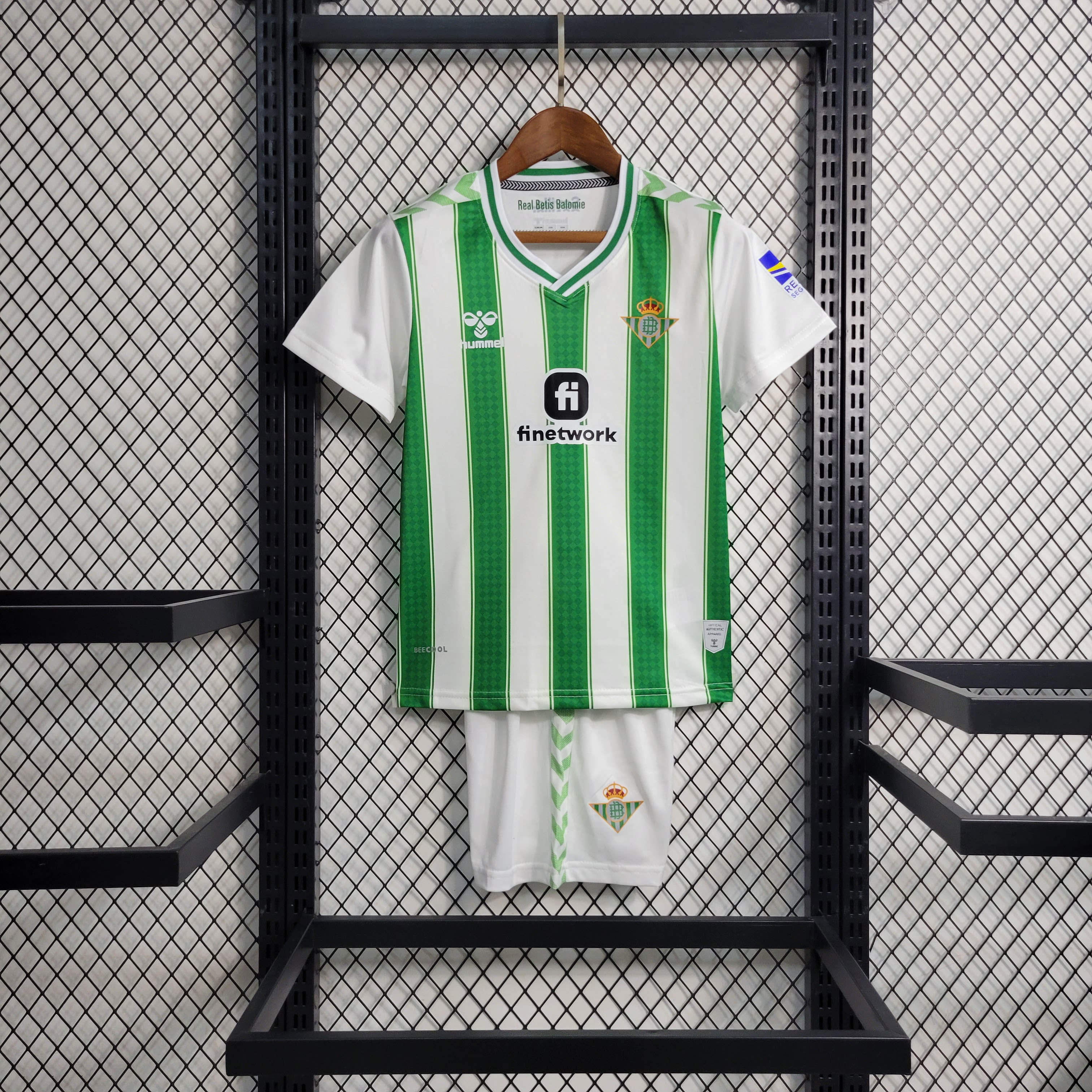 2023/2024 Real Betis Home Football Shirt Kids Size 1:1 Thai Quality
