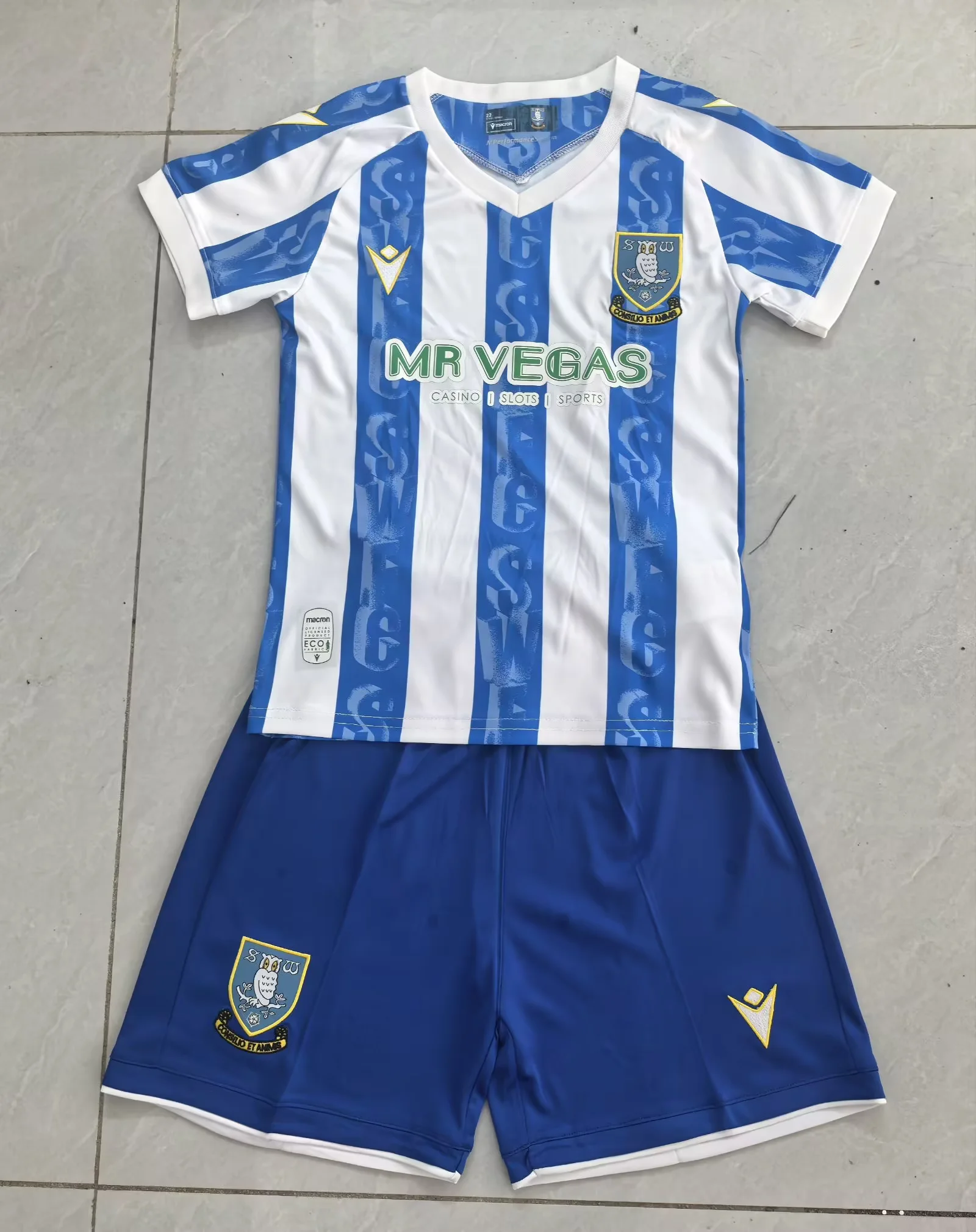 2025/2026 Sheffield Wednesday Home Football Shirt Kids Size 1:1 Thai Quality
