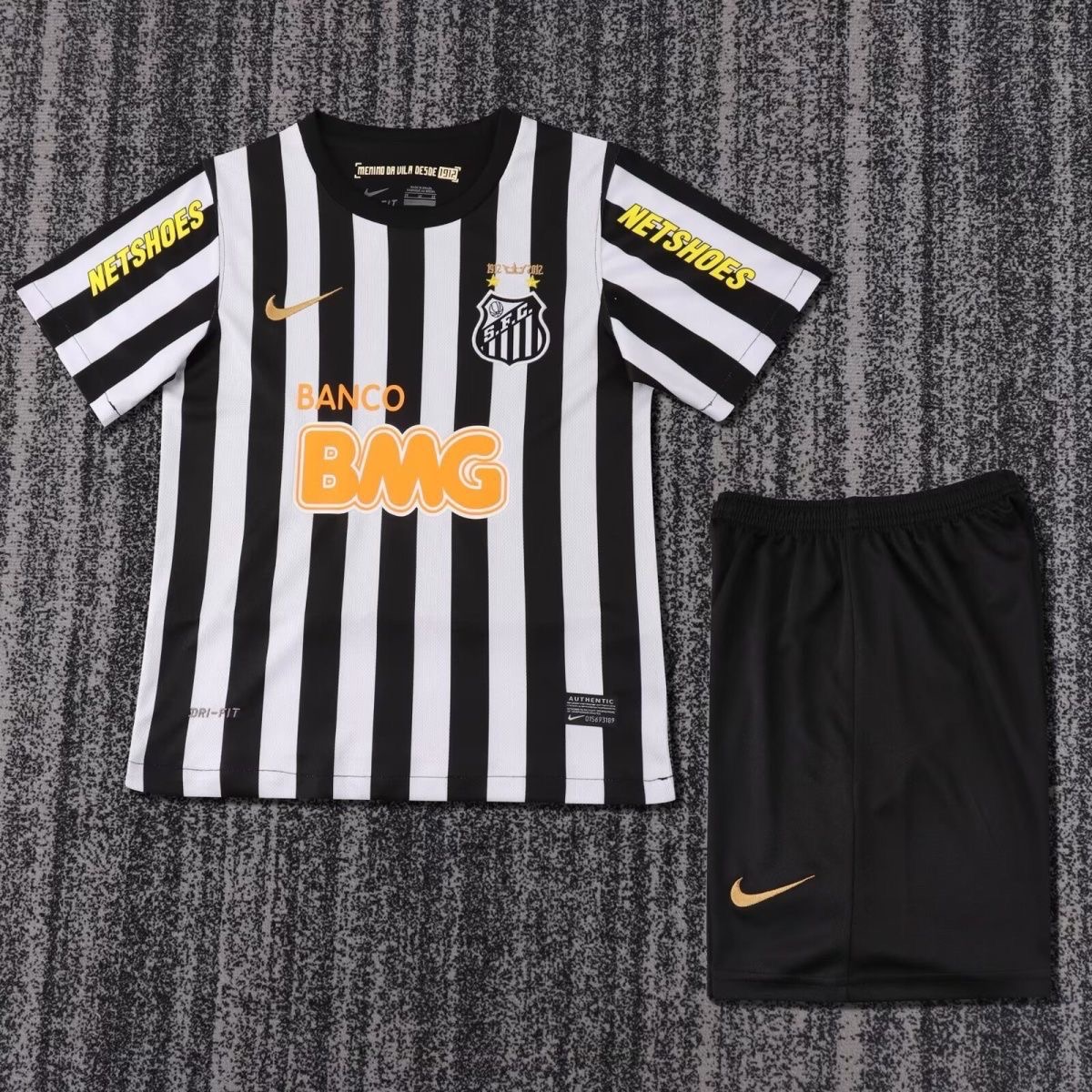 2012/2013 Retro Santos Away FootballShirt Kids Size 1:1 Thai Quality