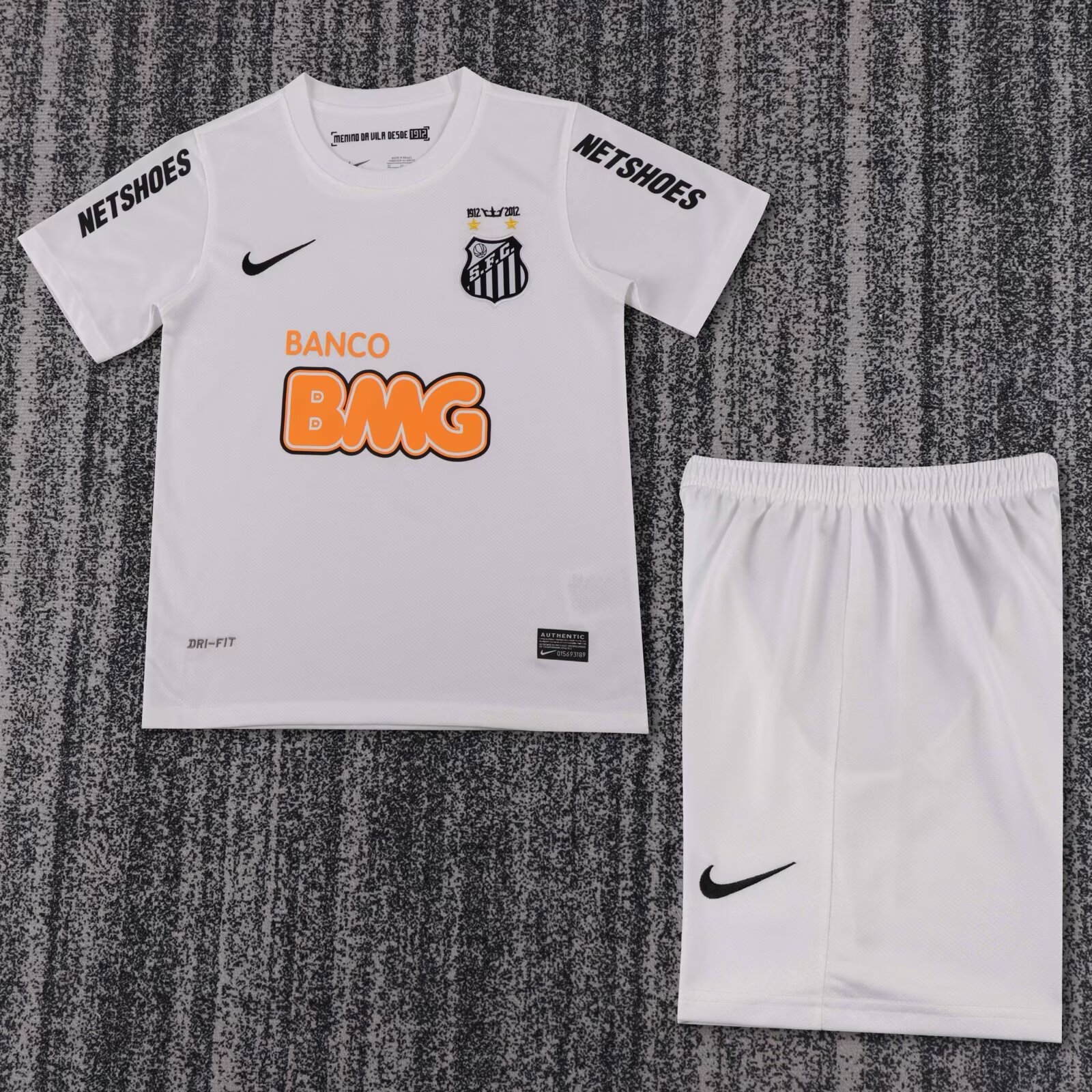 2012/2013 Retro Santos Home Football Shirt Kids Size 1:1 Thai Quality