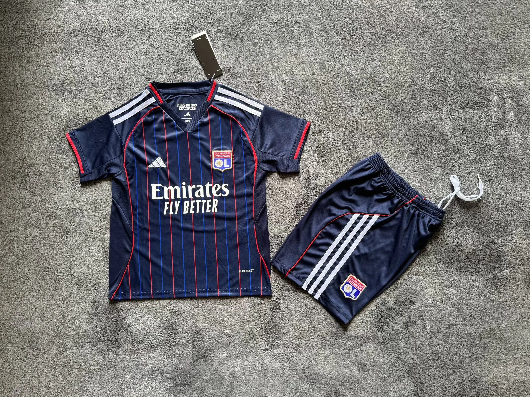 2025/2026 Lyon Away Football Shirt Kids Size 1:1 Thai Quality