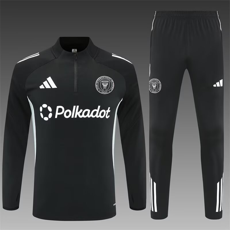 2803978466aaf6df0d92e4cbd7ec01ea 2025/2026 Inter Miami Half-Pull Training Suit Football Shirt 1:1 Thai Quality Set
