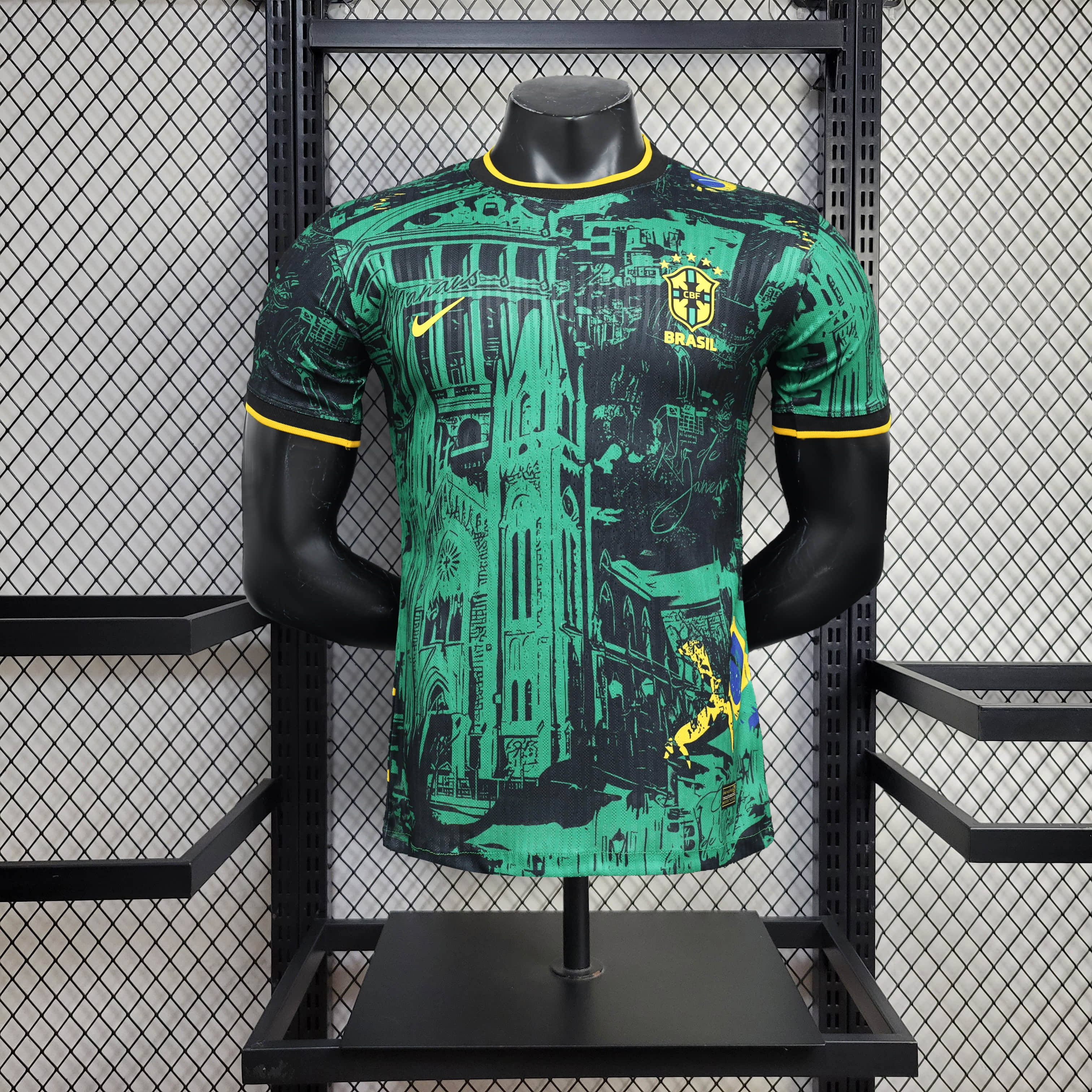2024 Player Version Brazil Special Edition Football Shirt 1:1 Thai Quality