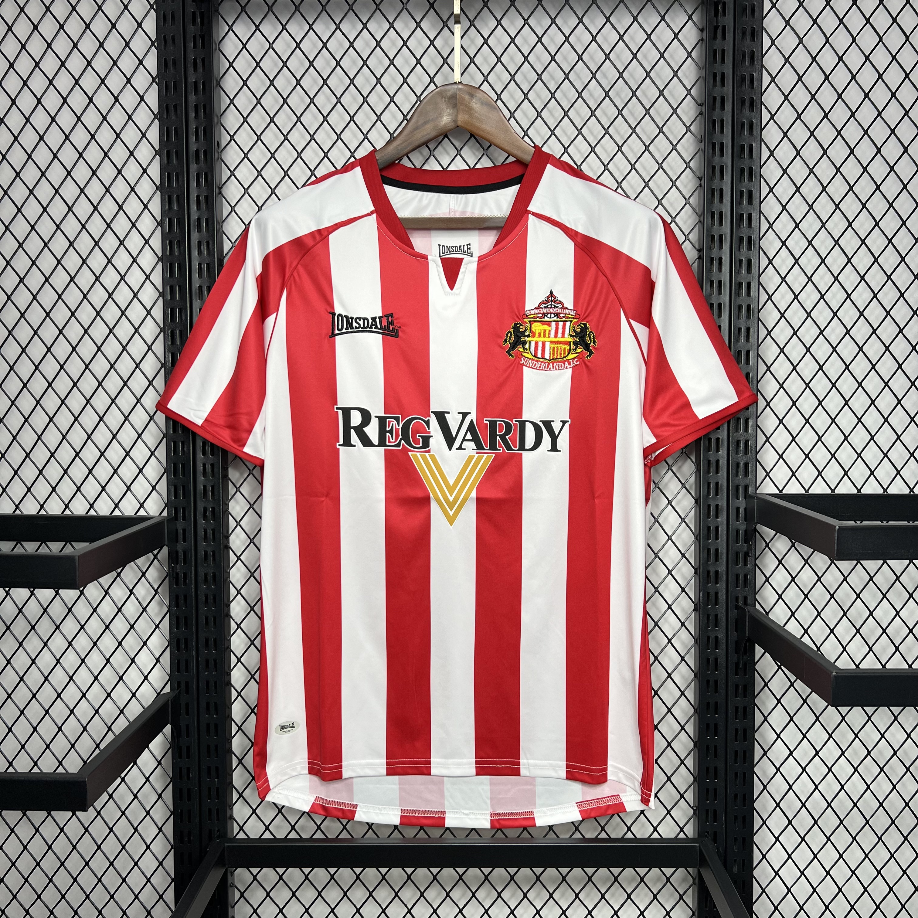 2005/2006 Retro Sunderland Home Football Shirt 1:1 Thai Quality
