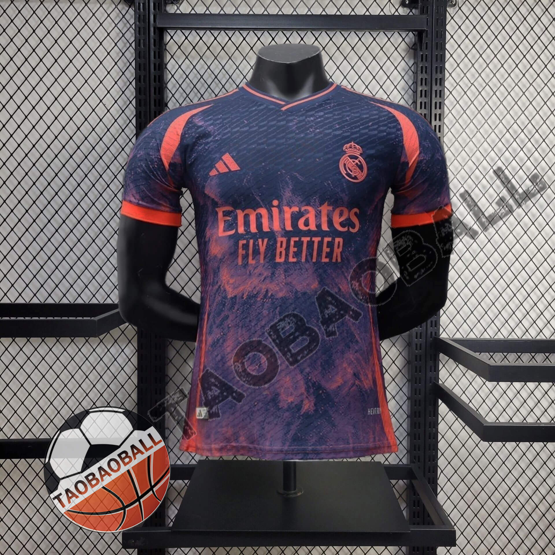 2024/2025 Player Version Real Madrid Special Edition Gradient Purple Football Shirt 1:1 Thai Quality