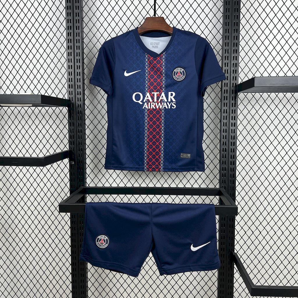 2025/2026 Paris Saint-Germain Home Football Shirt Kids Size 1:1 Thai Quality